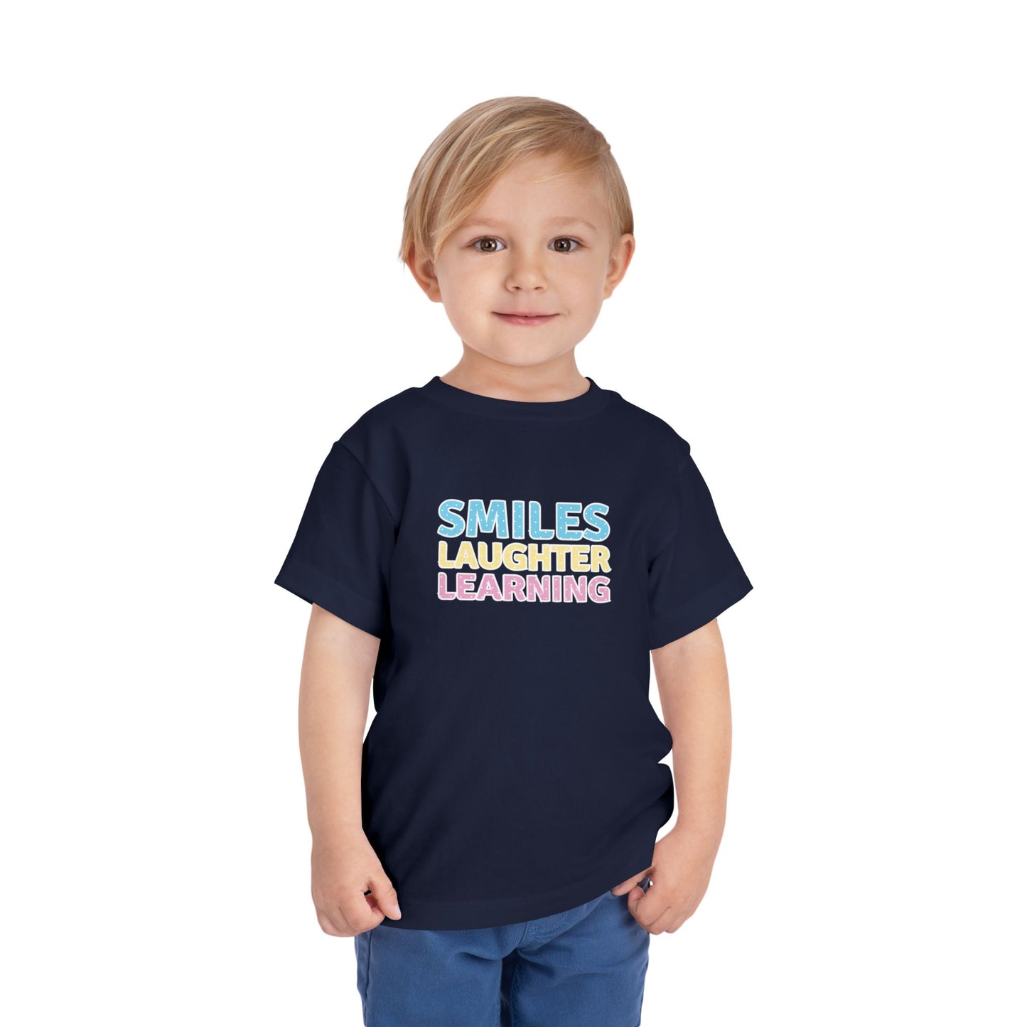 Copy of Custom Circle Handprints Toddler T-Shirt