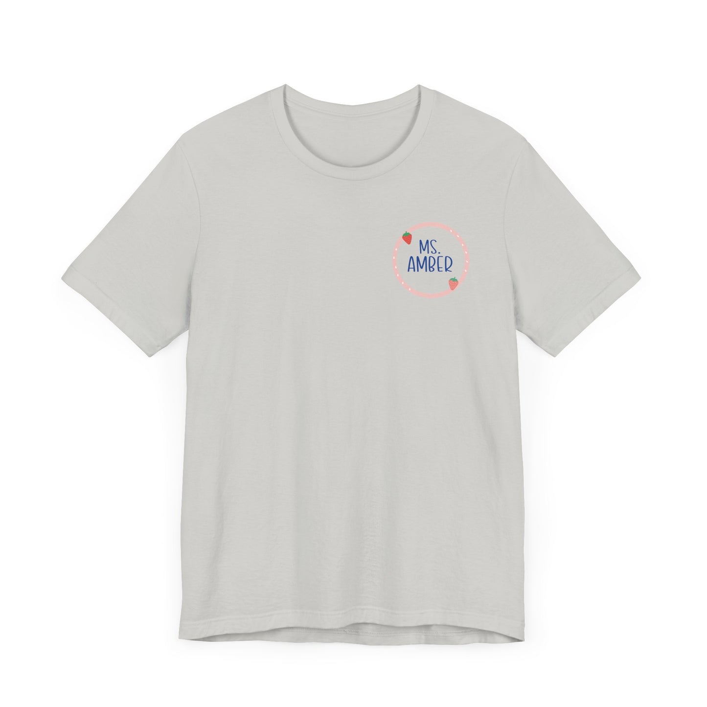 Custom Unisex Stawberry Circle T-Shirt
