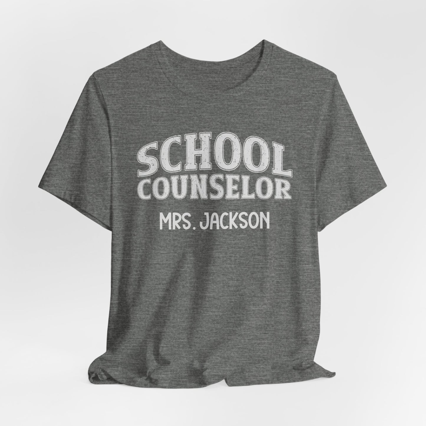 Custom Unisex School Counselor T-Shirt