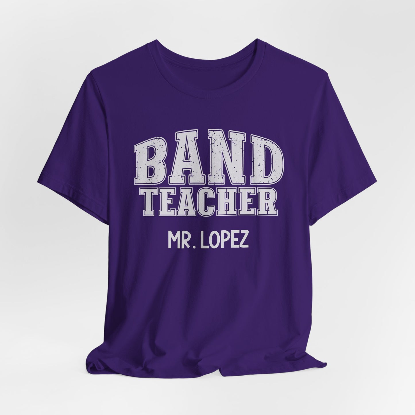 Custom Unisex Band Teacher T-Shirt