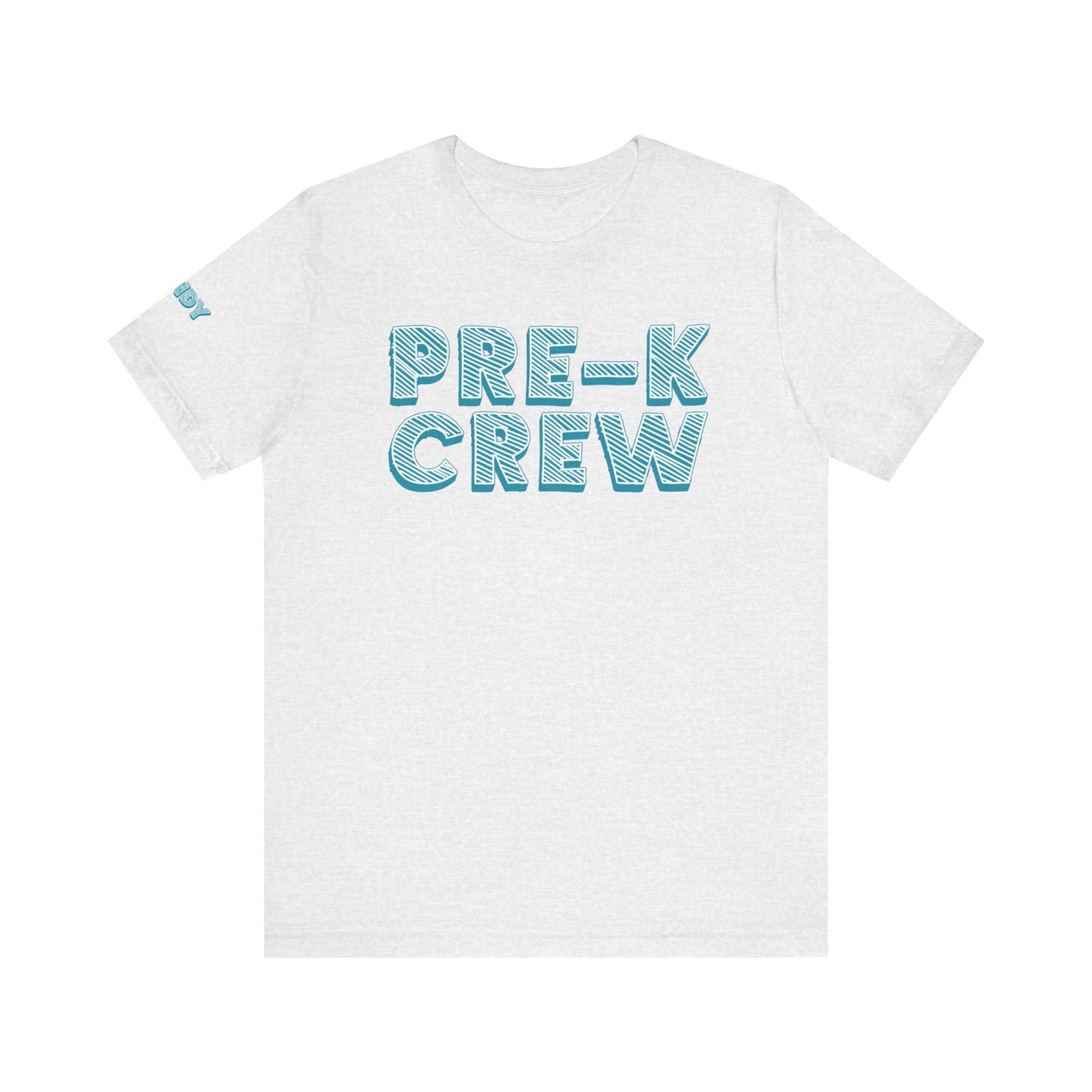 Custom Unisex Crossed Out Pre-K Crew T-Shirt