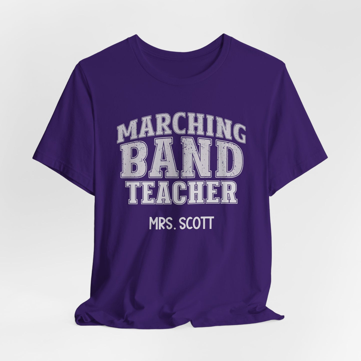 Custom Unisex Marching Band Teacher T-Shirt