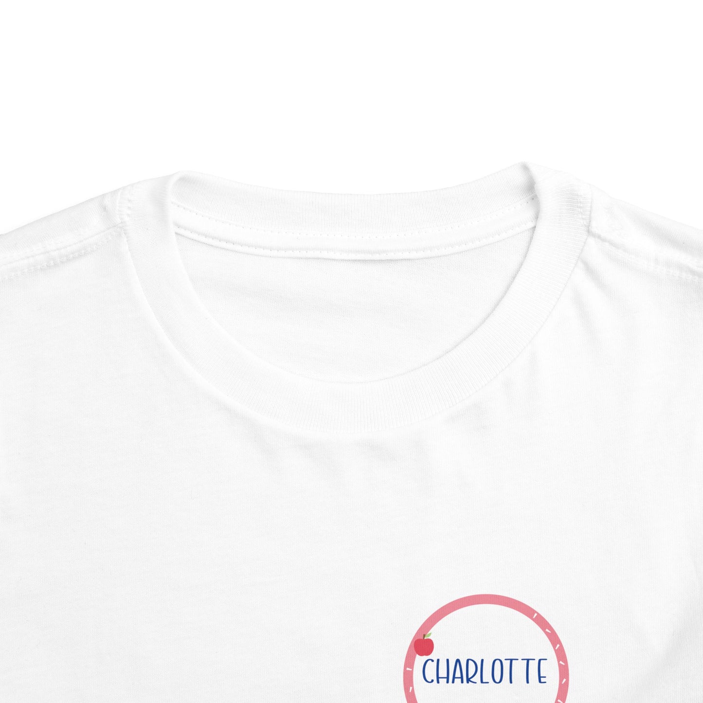 Custom Apple Circle Toddler T-Shirt
