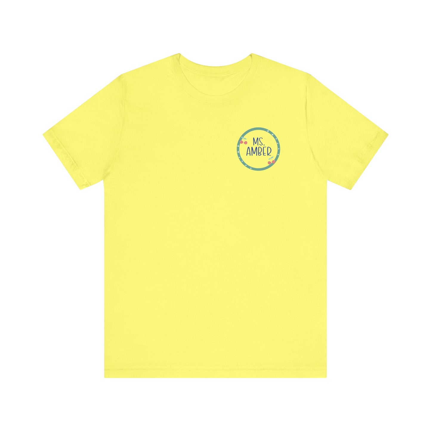 Custom Unisex Cherry Circle T-Shirt