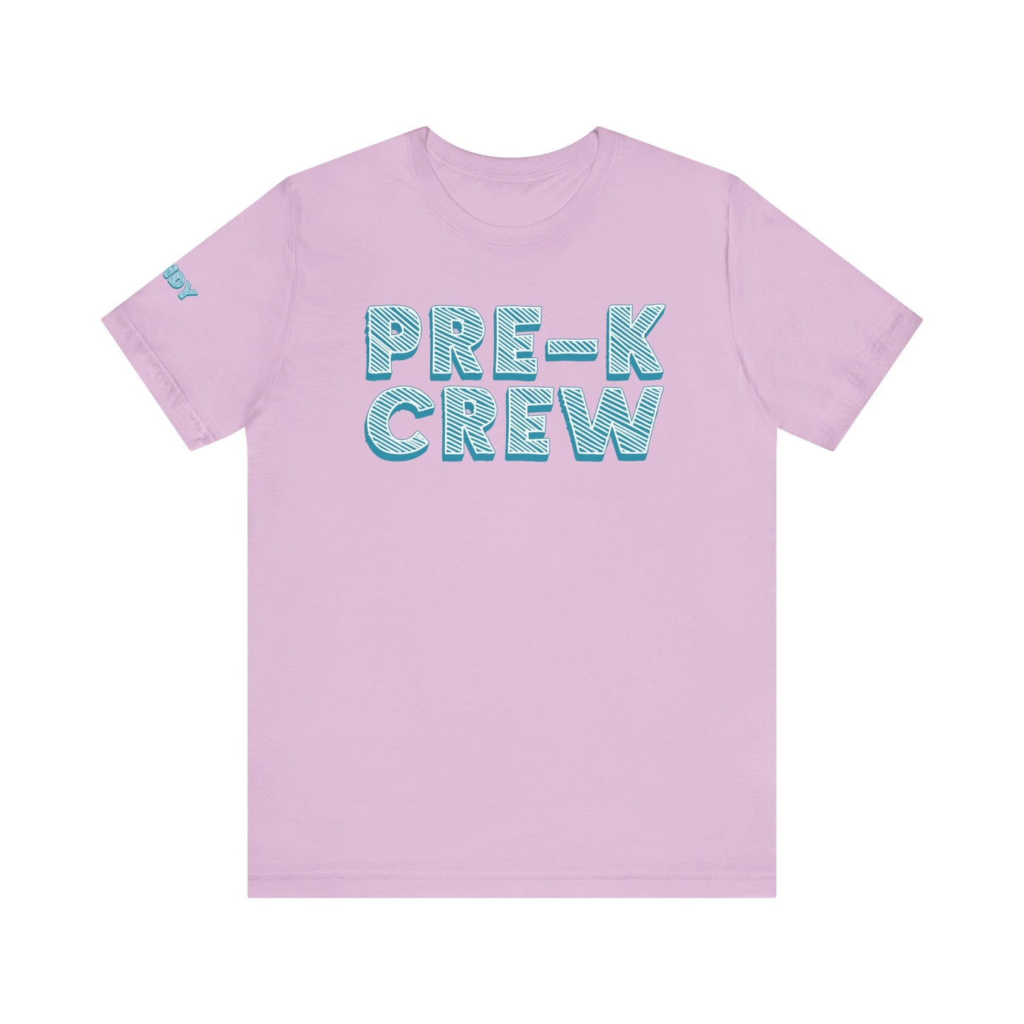 Custom Unisex Crossed Out Pre-K Crew T-Shirt