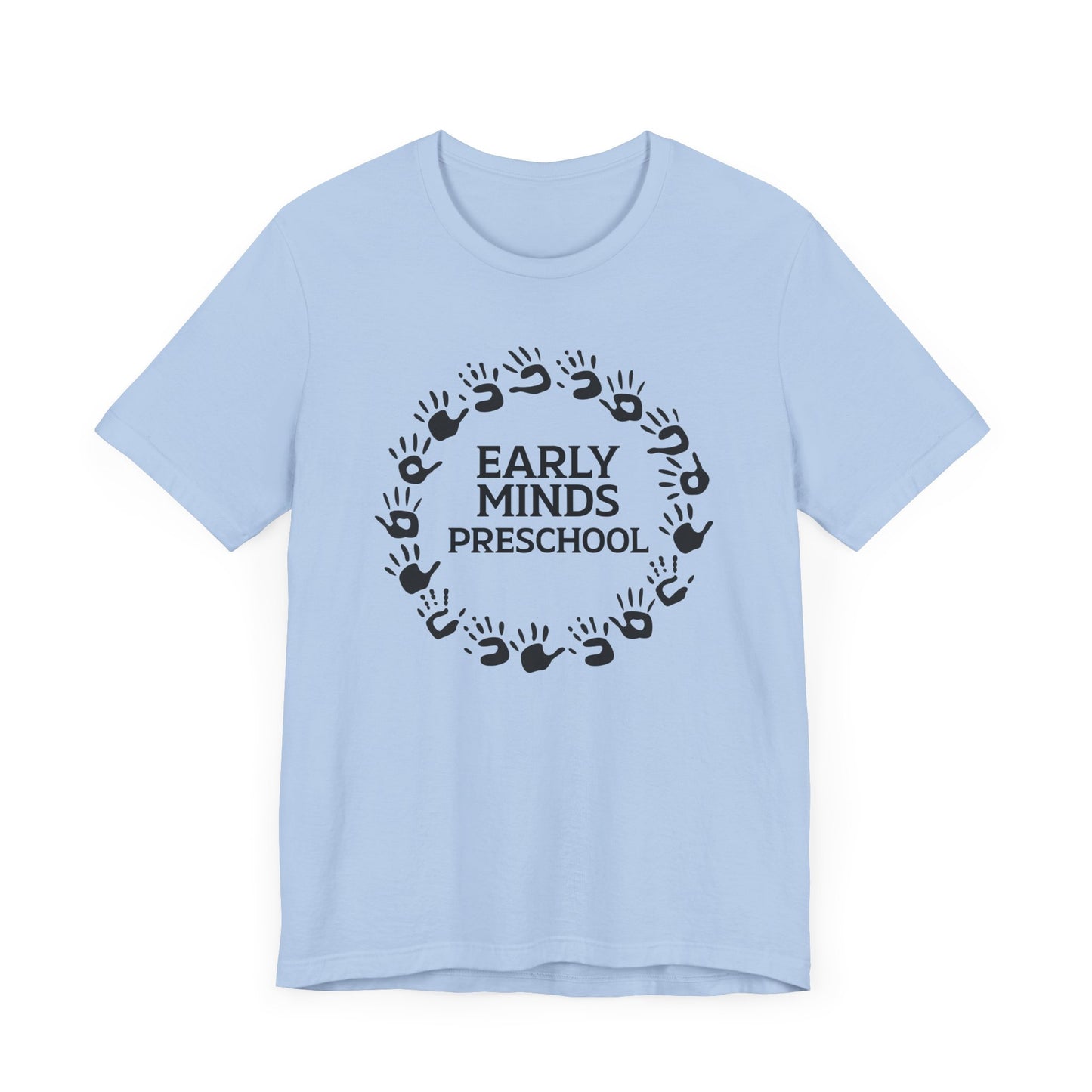 Custom Unisex Circle Handprint T-Shirt