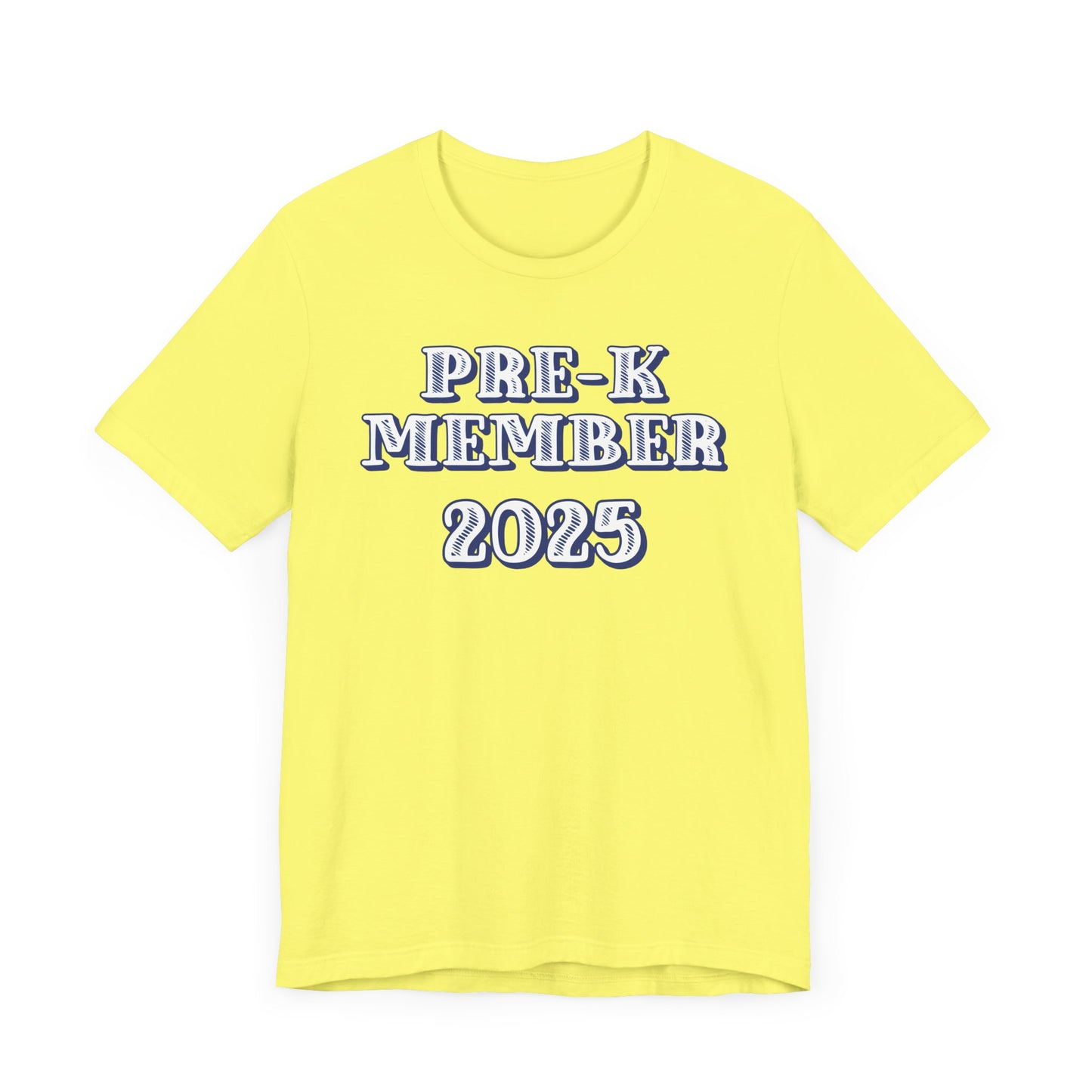Custom Unisex Pre-K Member + Date T-Shirt