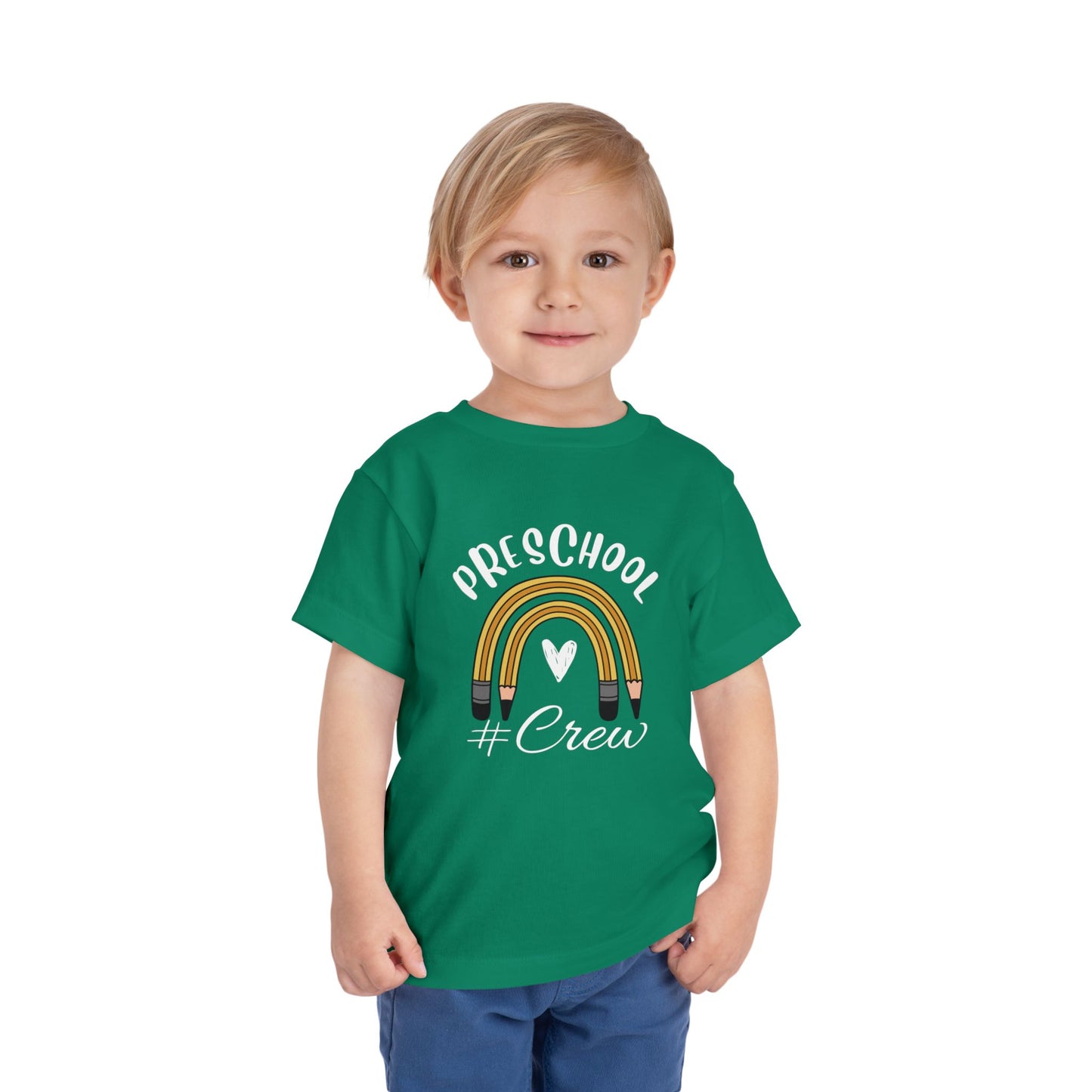Custom Preschool Crew Toddler T-Shirt
