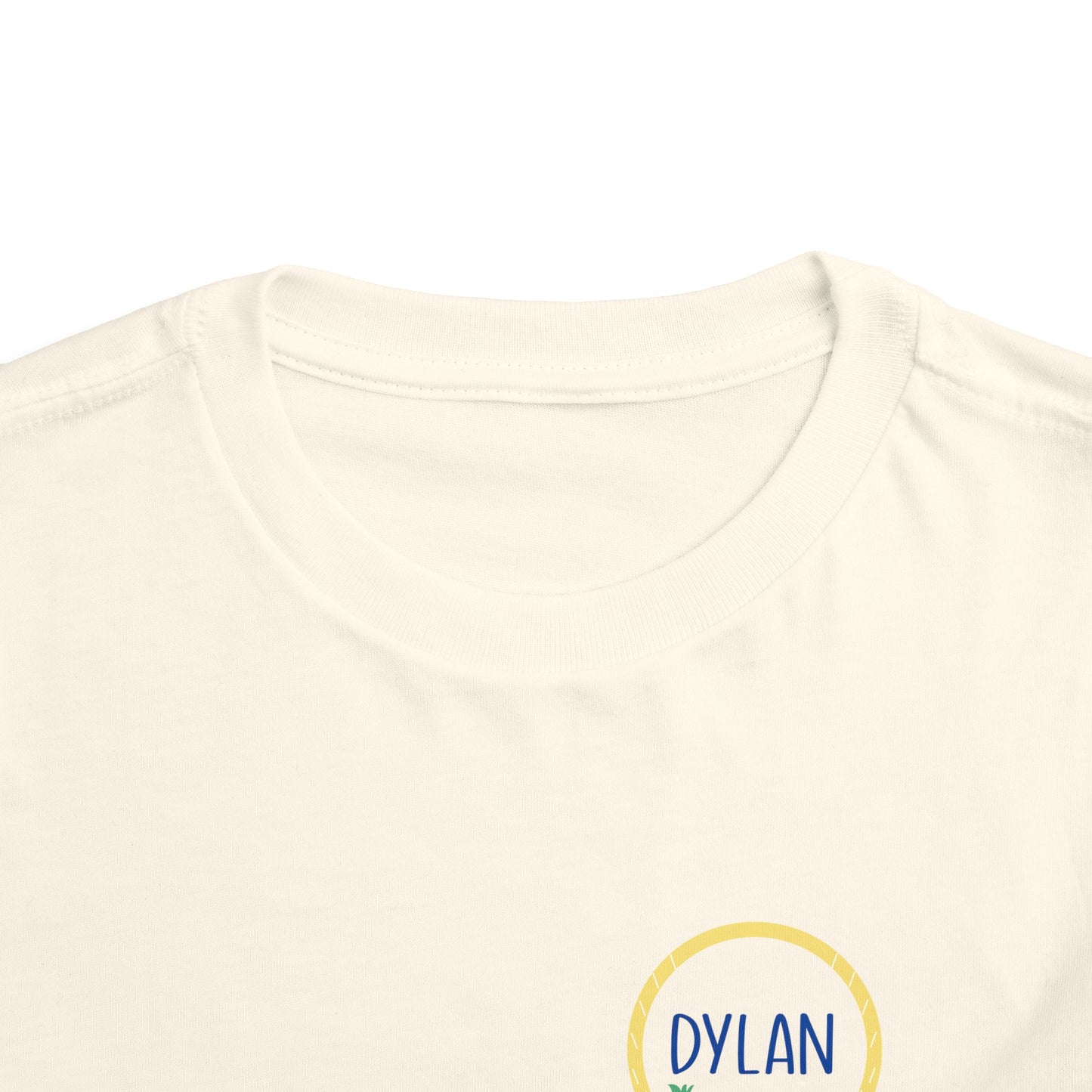 Custom Pineapple Circle Toddler T-Shirt