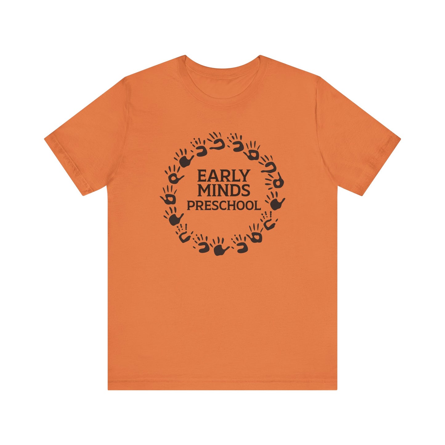 Custom Unisex Circle Handprint T-Shirt