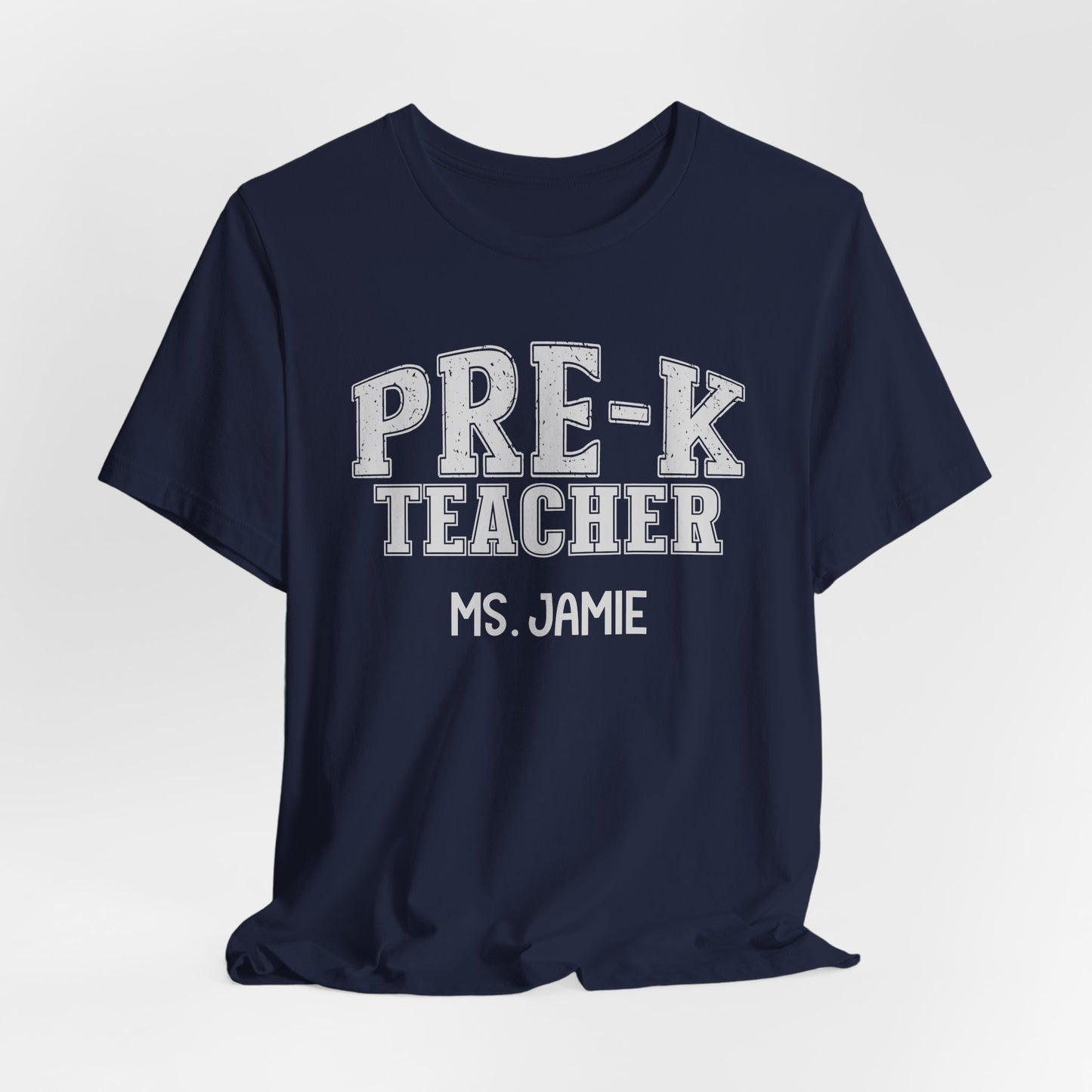 Custom Unisex Pre-K Teacher T-Shirt