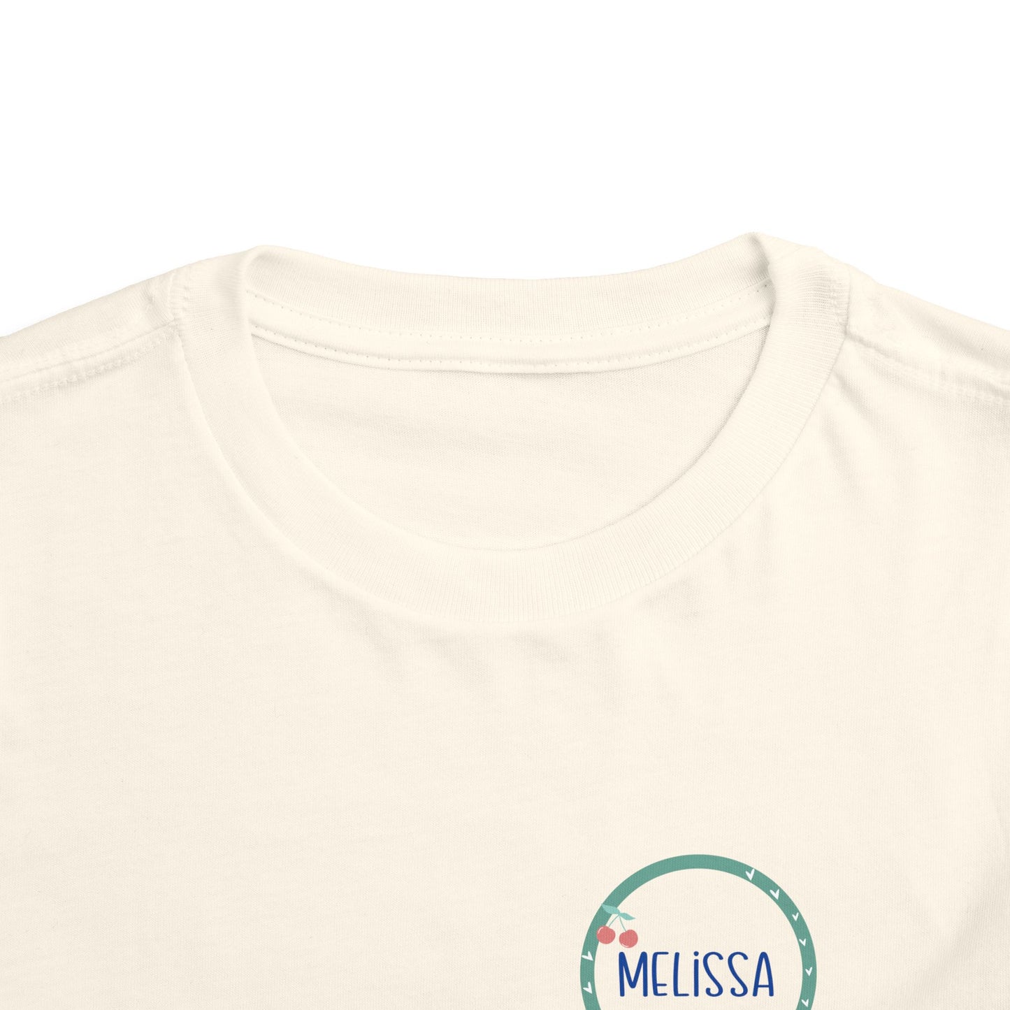 Custom Cherry Circle Toddler T-Shirt