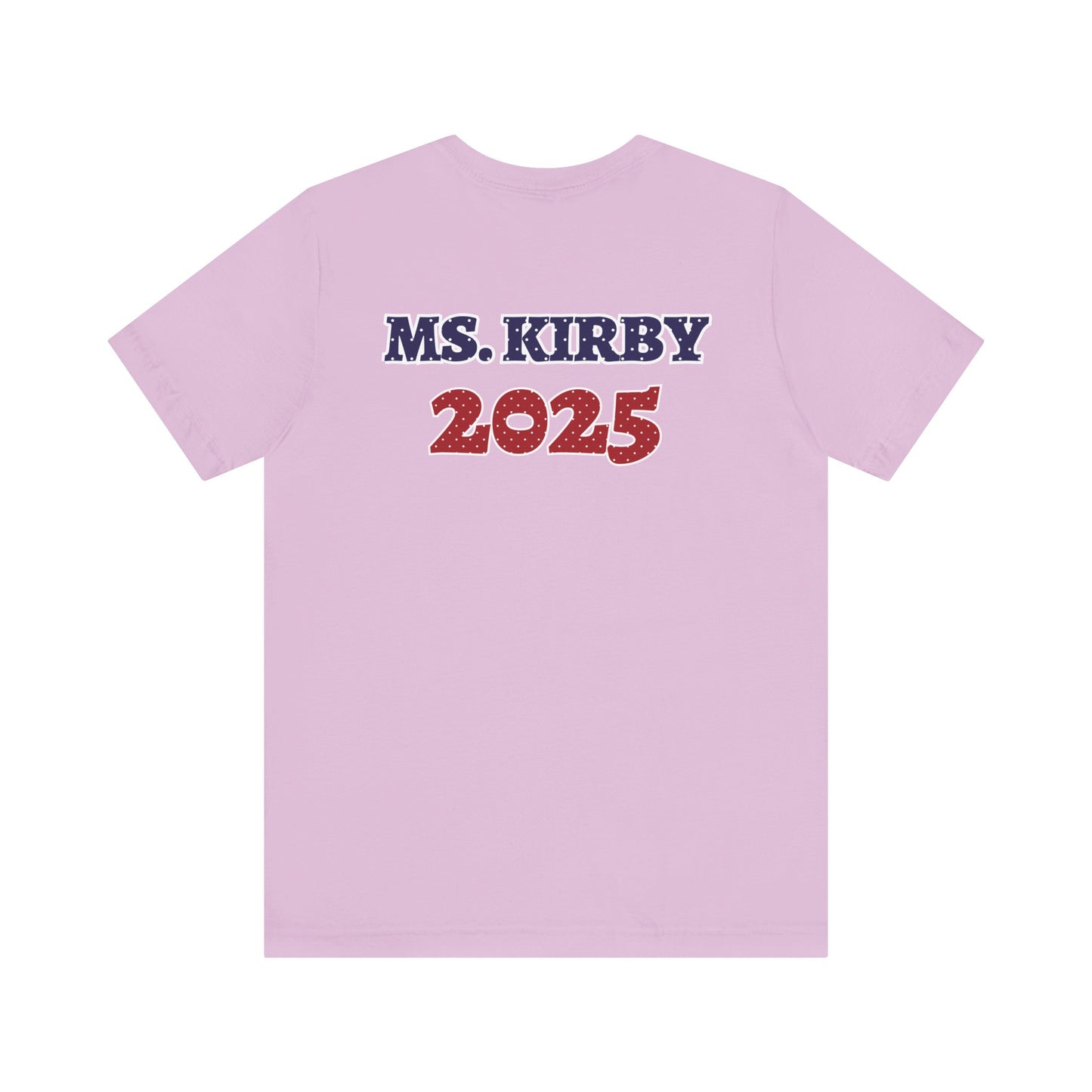 Custom Unisex Polka Dot Preschool Crew T-Shirt