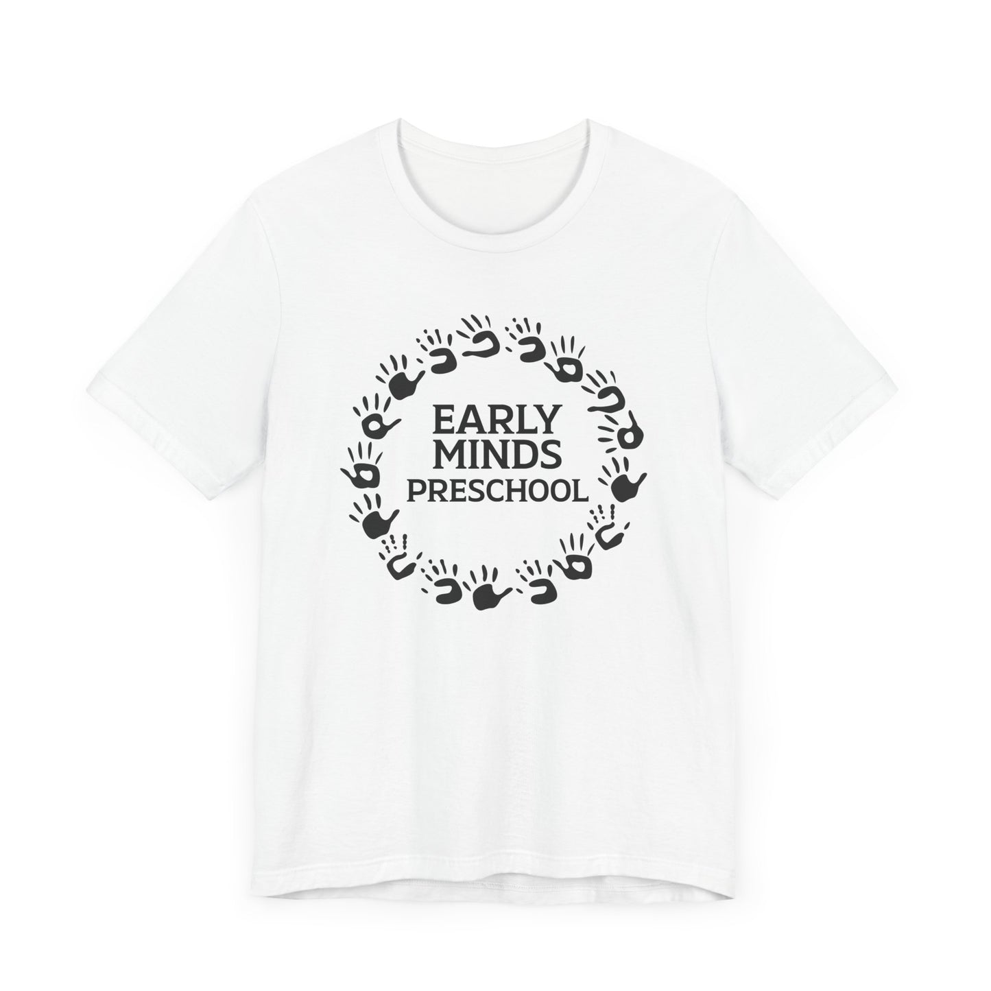 Custom Unisex Circle Handprint T-Shirt