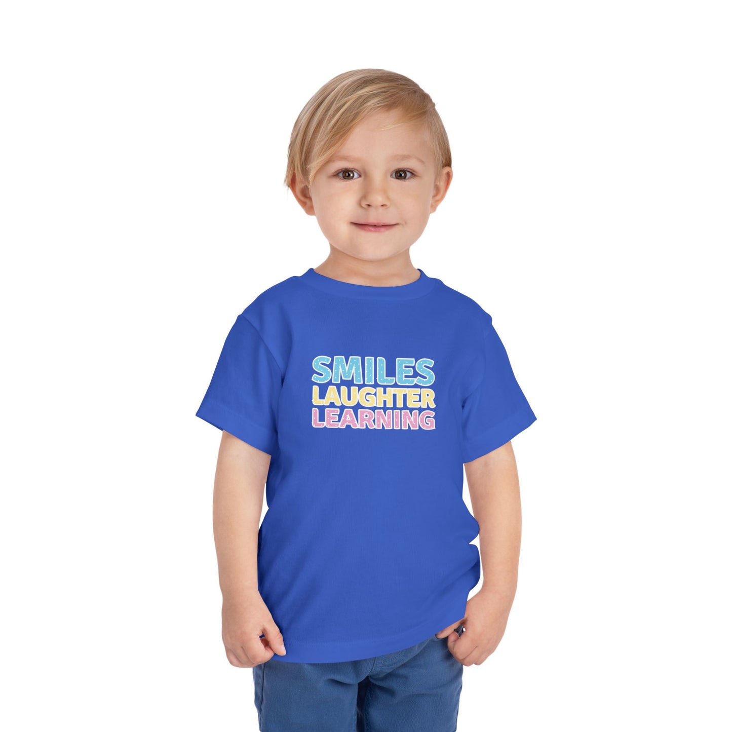 Copy of Custom Circle Handprints Toddler T-Shirt