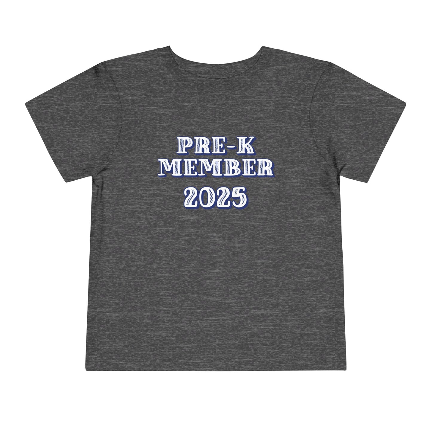 Custom Pre-K Member and Date Toddler T-Shirt