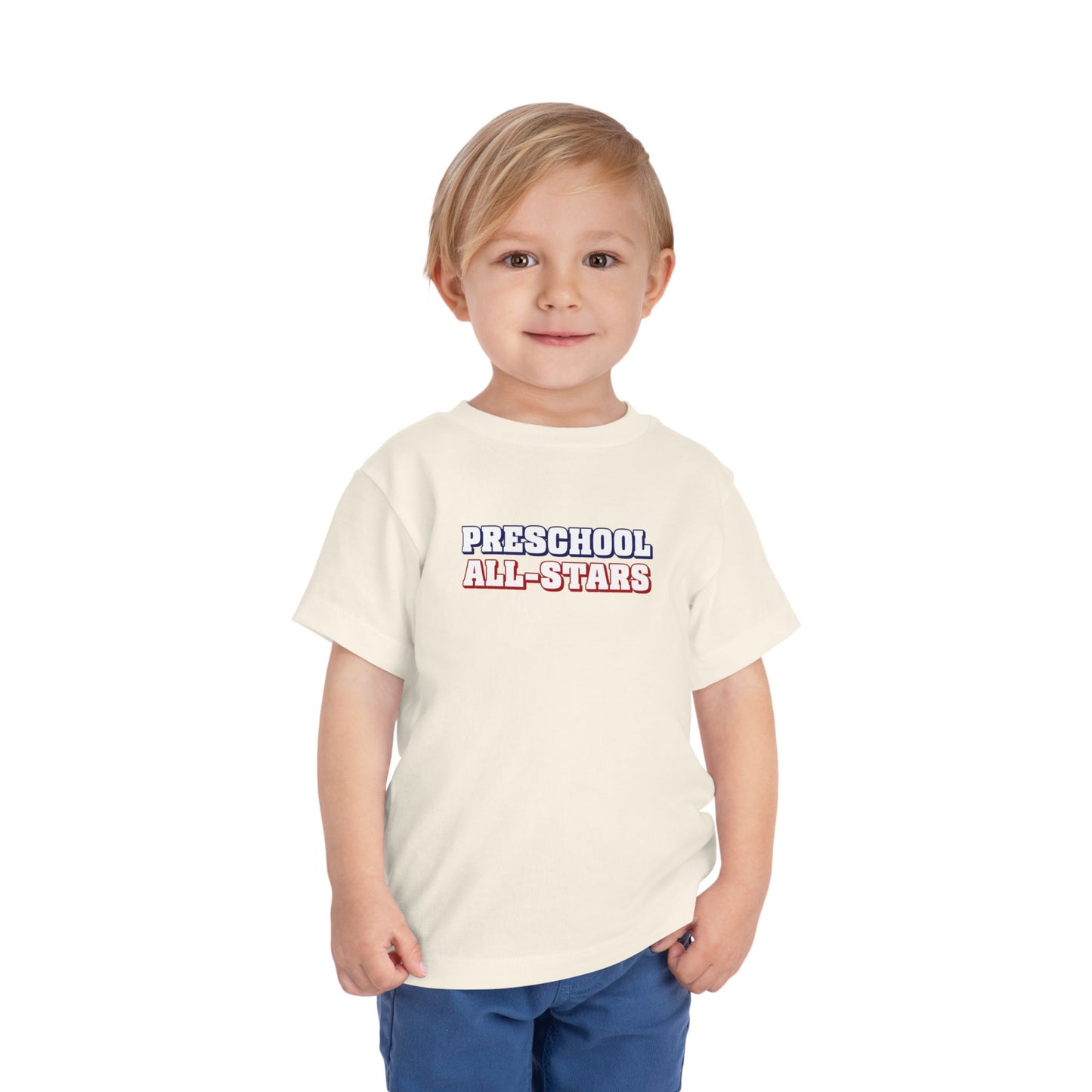 Custom Preschool Allstars Toddler T-Shirt