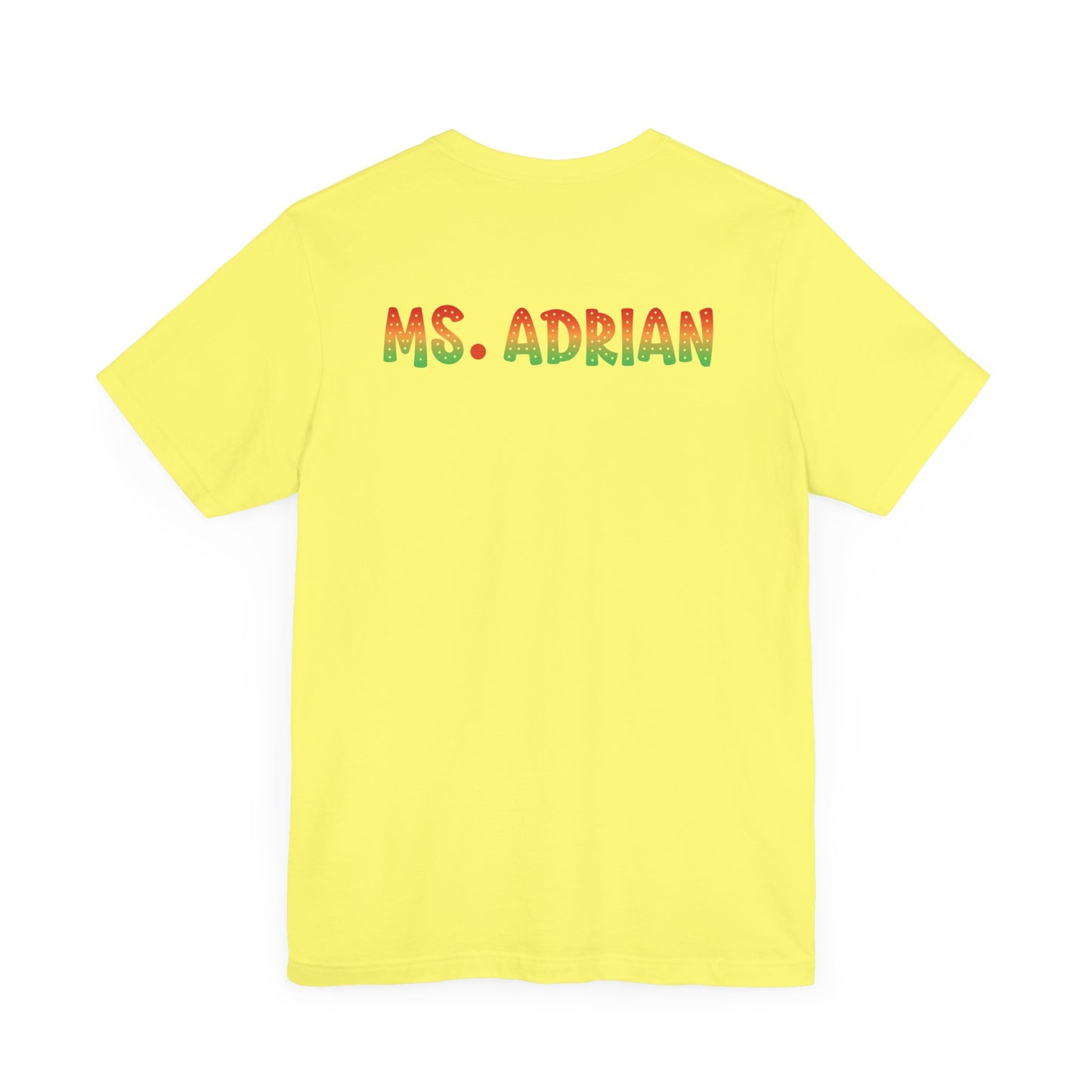 Custom Unisex Multi-Colored Preschool Crew T-Shirt