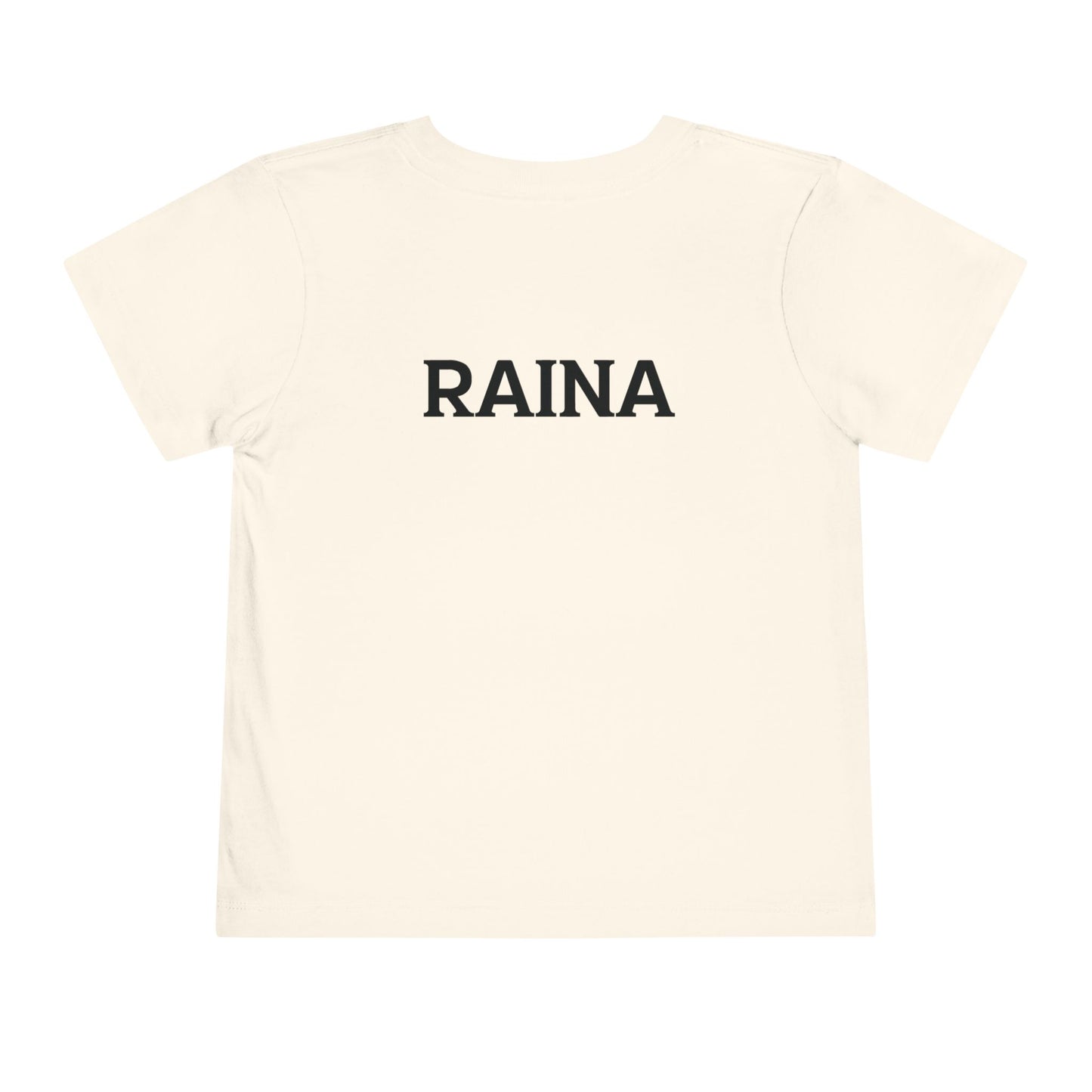 Custom Circle Handprints Toddler T-Shirt