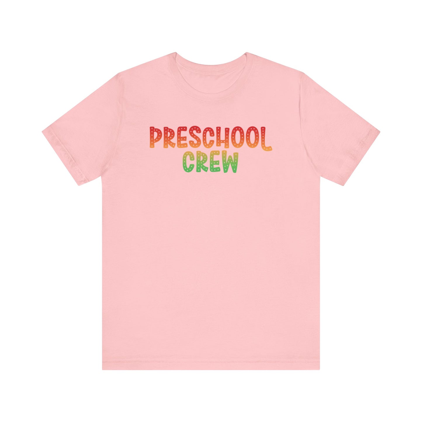 Custom Unisex Multi-Colored Preschool Crew T-Shirt