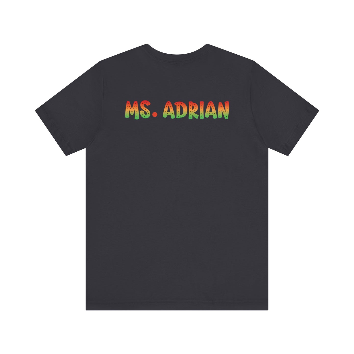 Custom Unisex Multi-Colored Preschool Crew T-Shirt