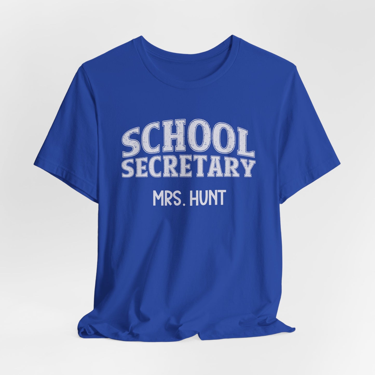 Custom Unisex School Secretary T-Shirt