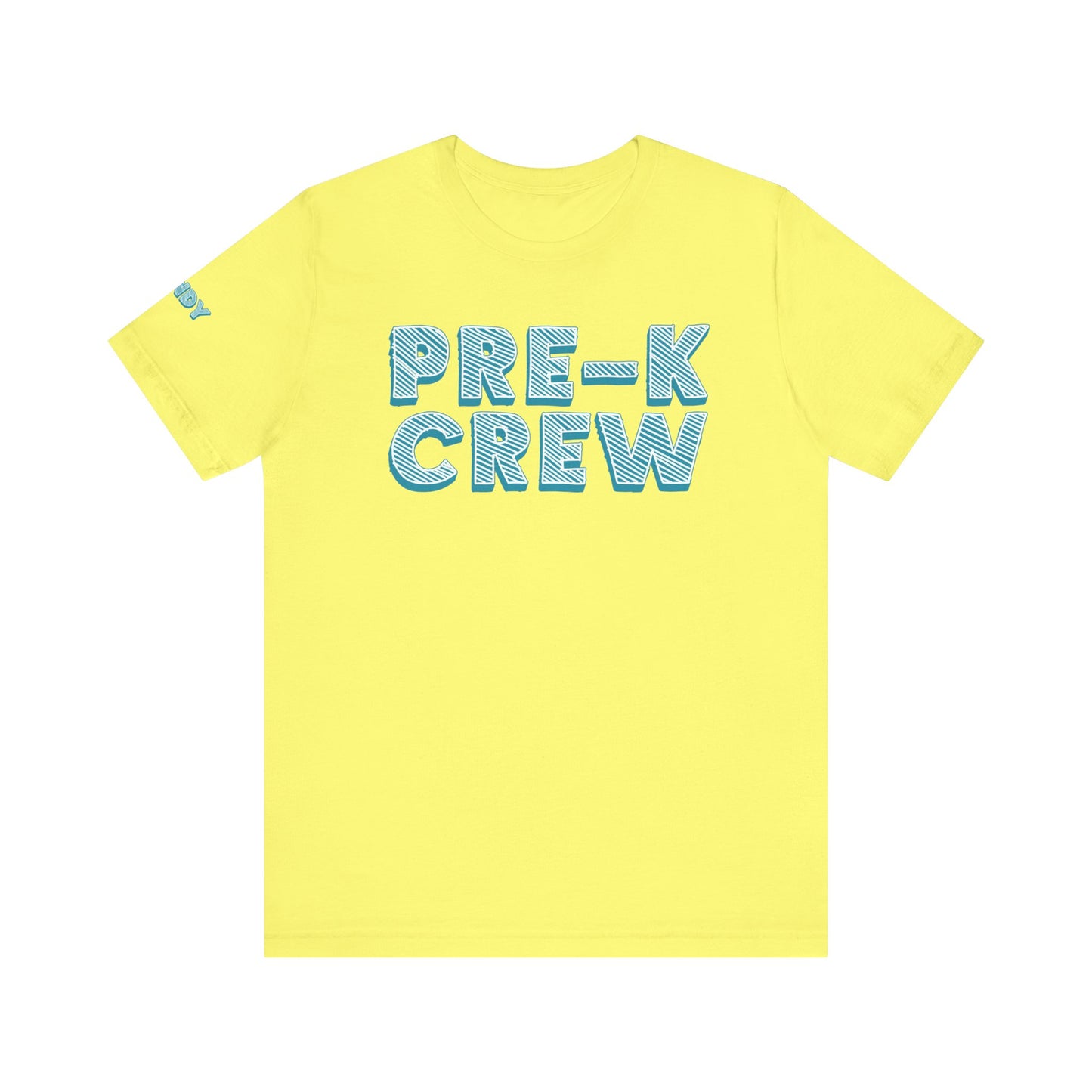 Custom Unisex Crossed Out Pre-K Crew T-Shirt