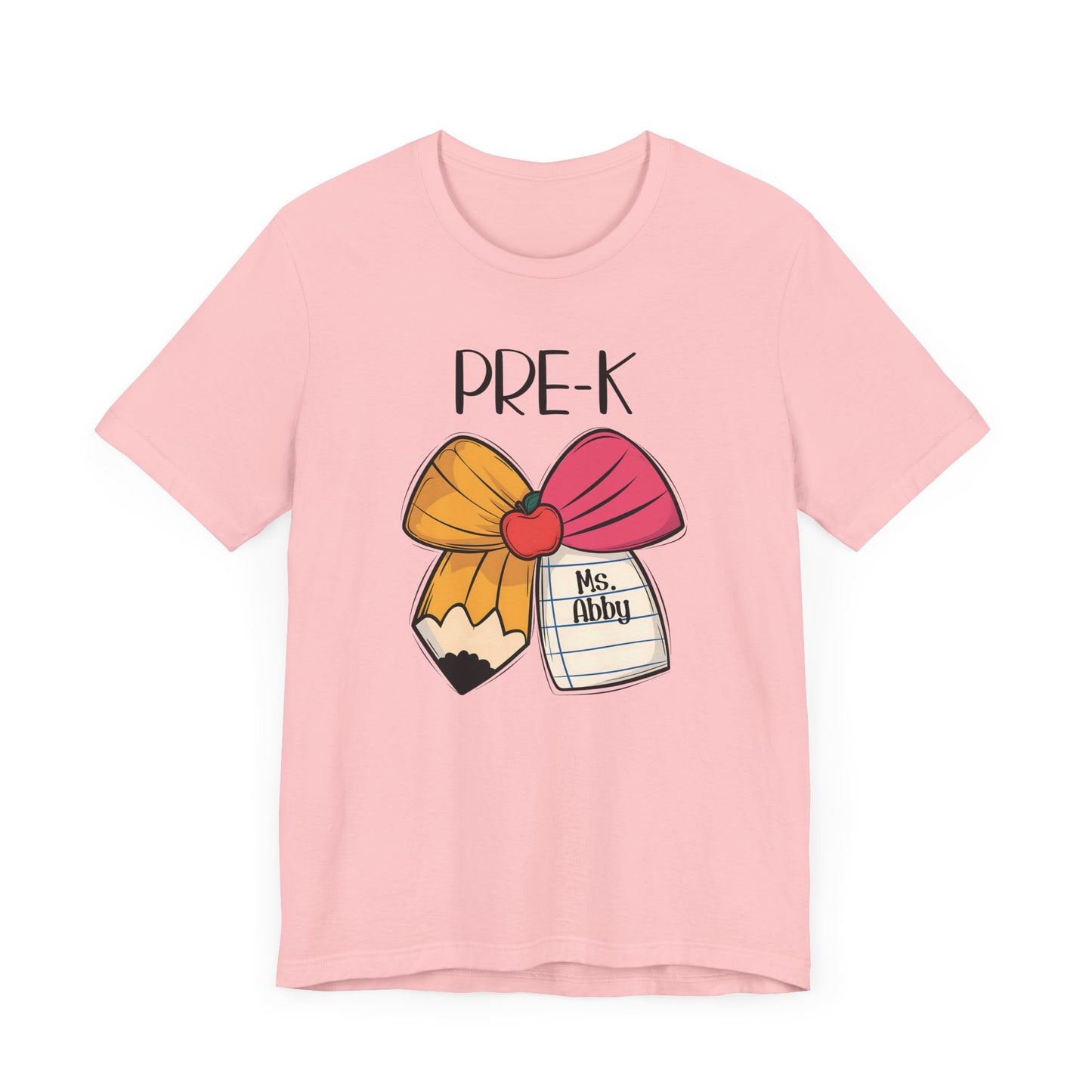 Custom Unisex Pre-K Bow T-Shirt