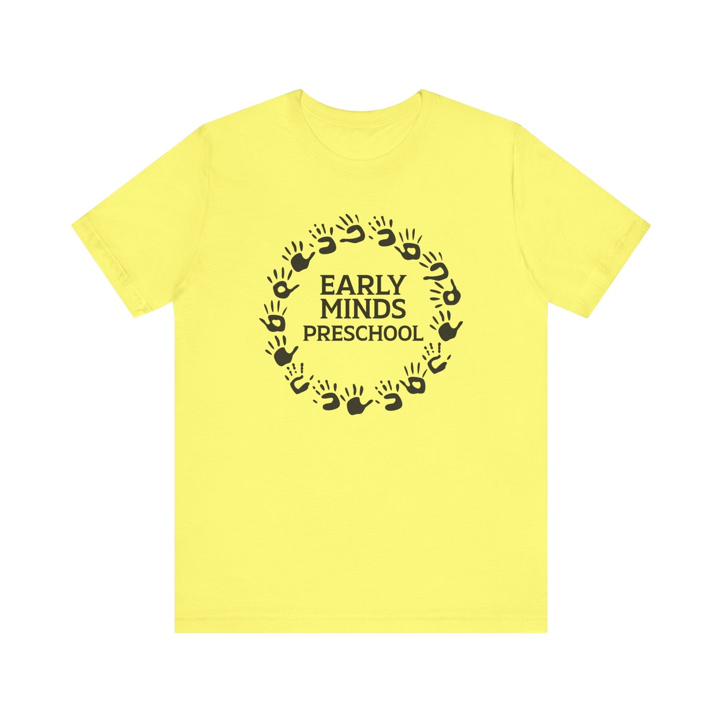 Custom Unisex Circle Handprint T-Shirt