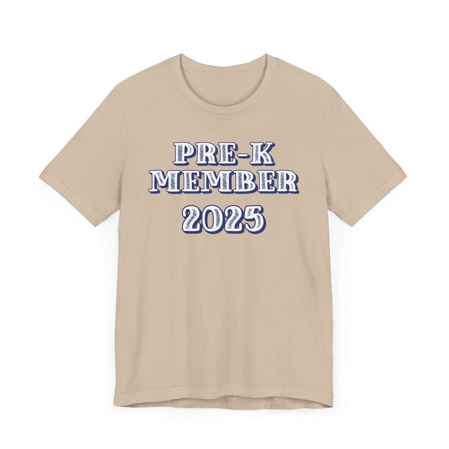 Custom Unisex Pre-K Member + Date T-Shirt