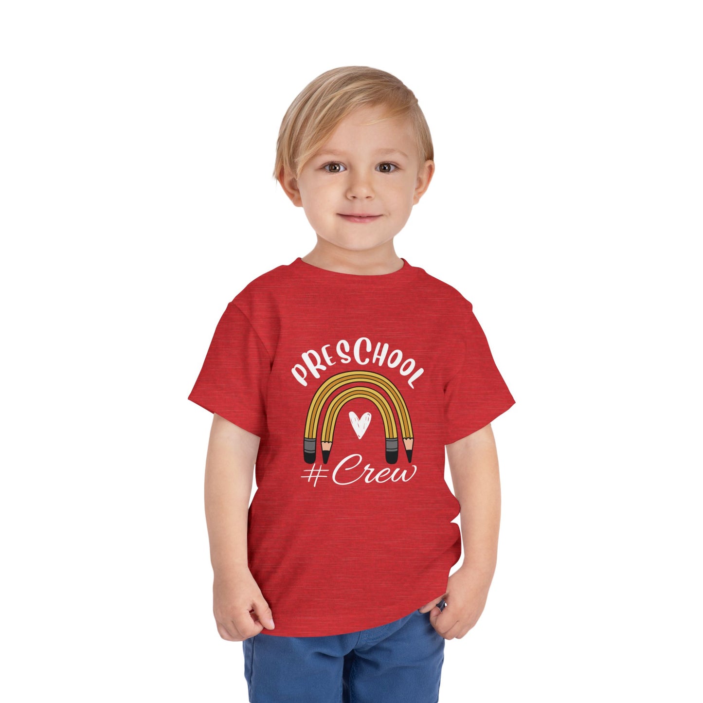 Custom Preschool Crew Toddler T-Shirt
