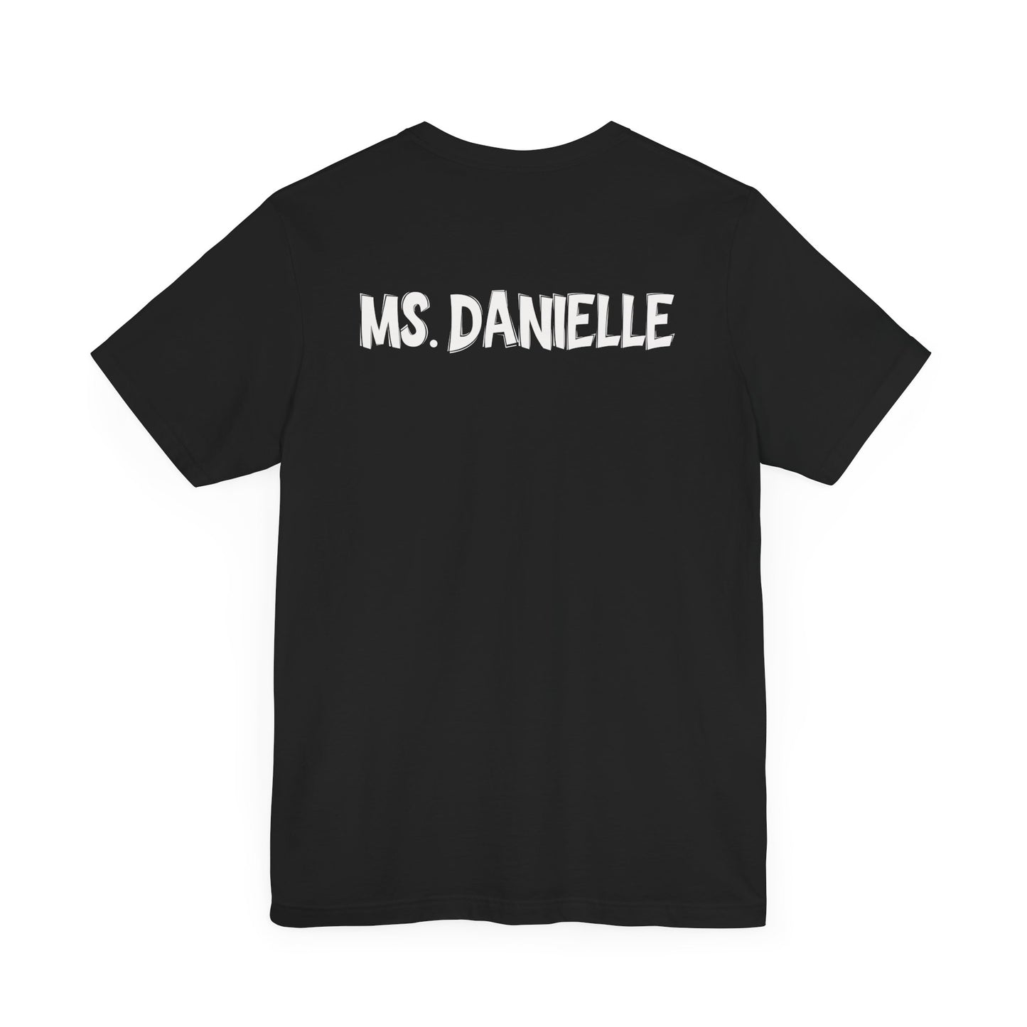 Custom Unisex School Name Outlined T-Shirt