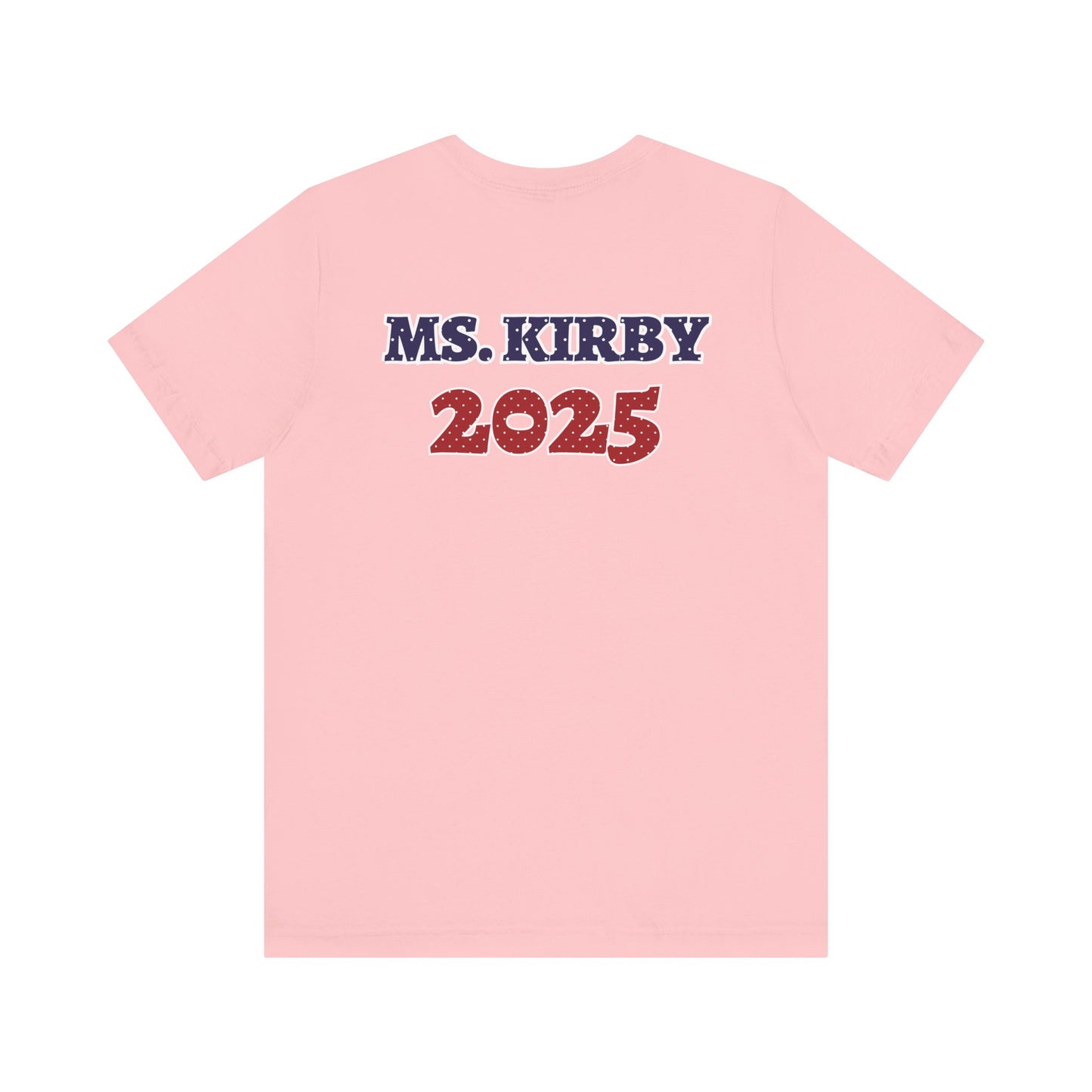 Custom Unisex Polka Dot Preschool Crew T-Shirt