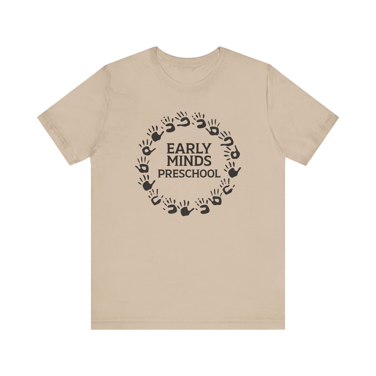 Custom Unisex Circle Handprint T-Shirt