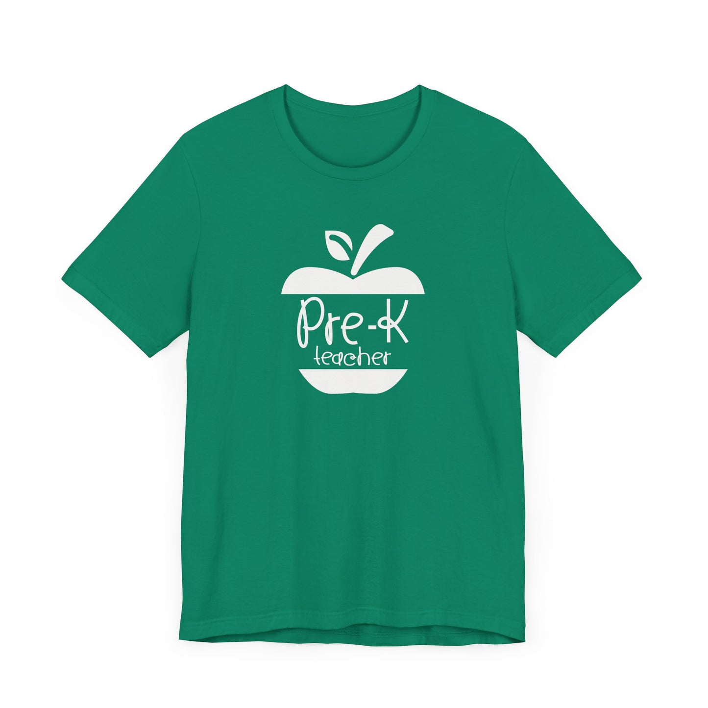 Custom Unisex Pre-K Teacher Apple Teacher T-Shirt