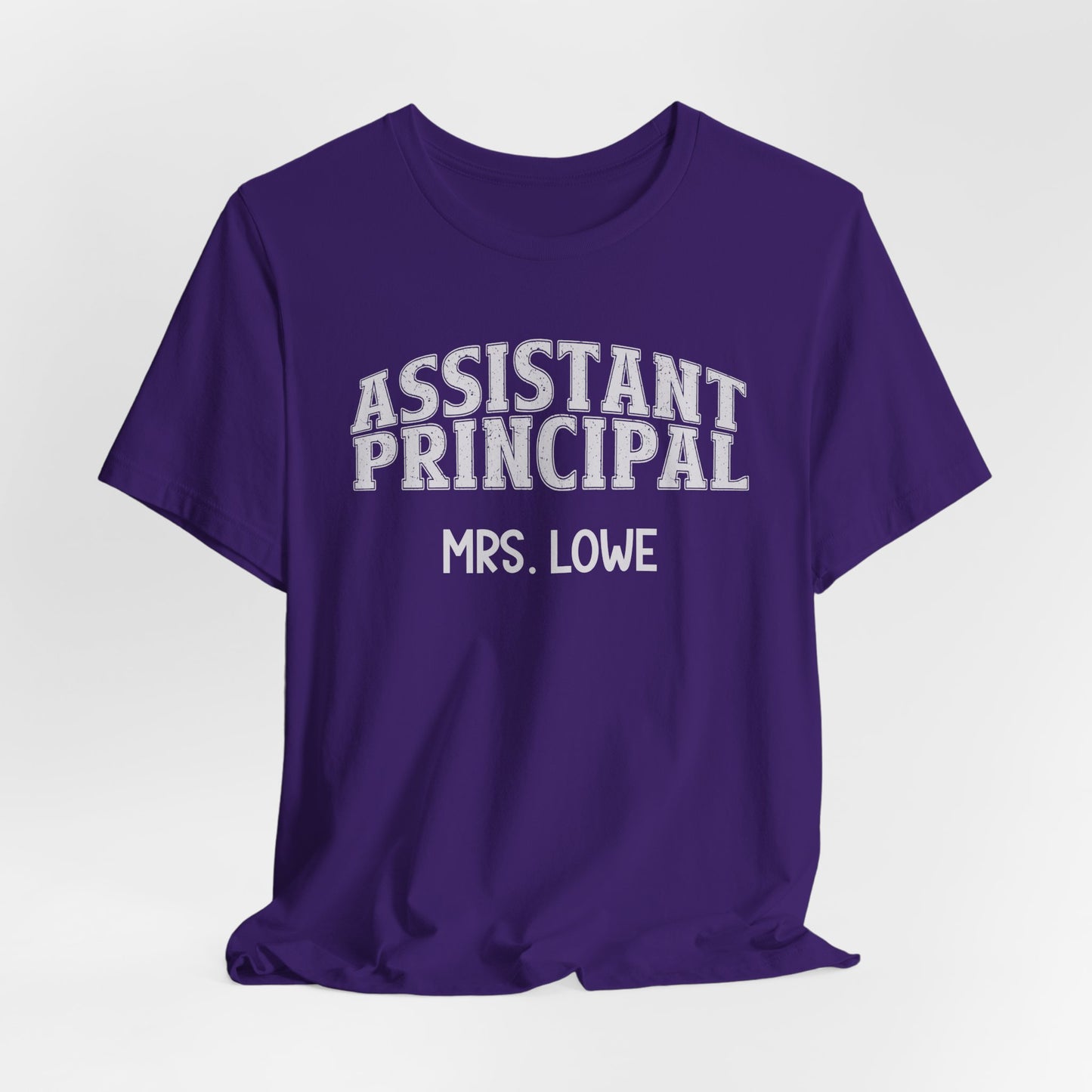 Custom Unisex Assistant Principal T-Shirt