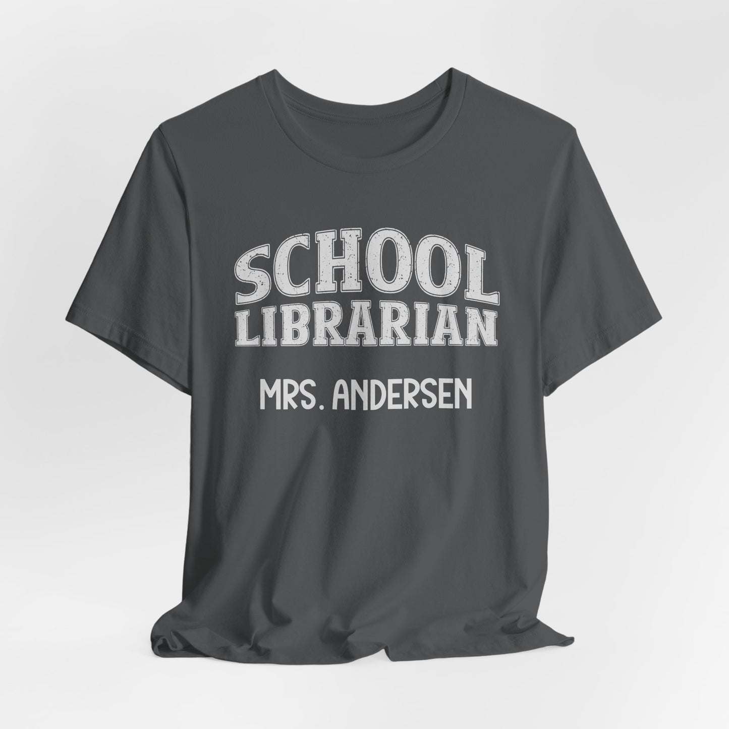 Custom Unisex School Librarian T-Shirt