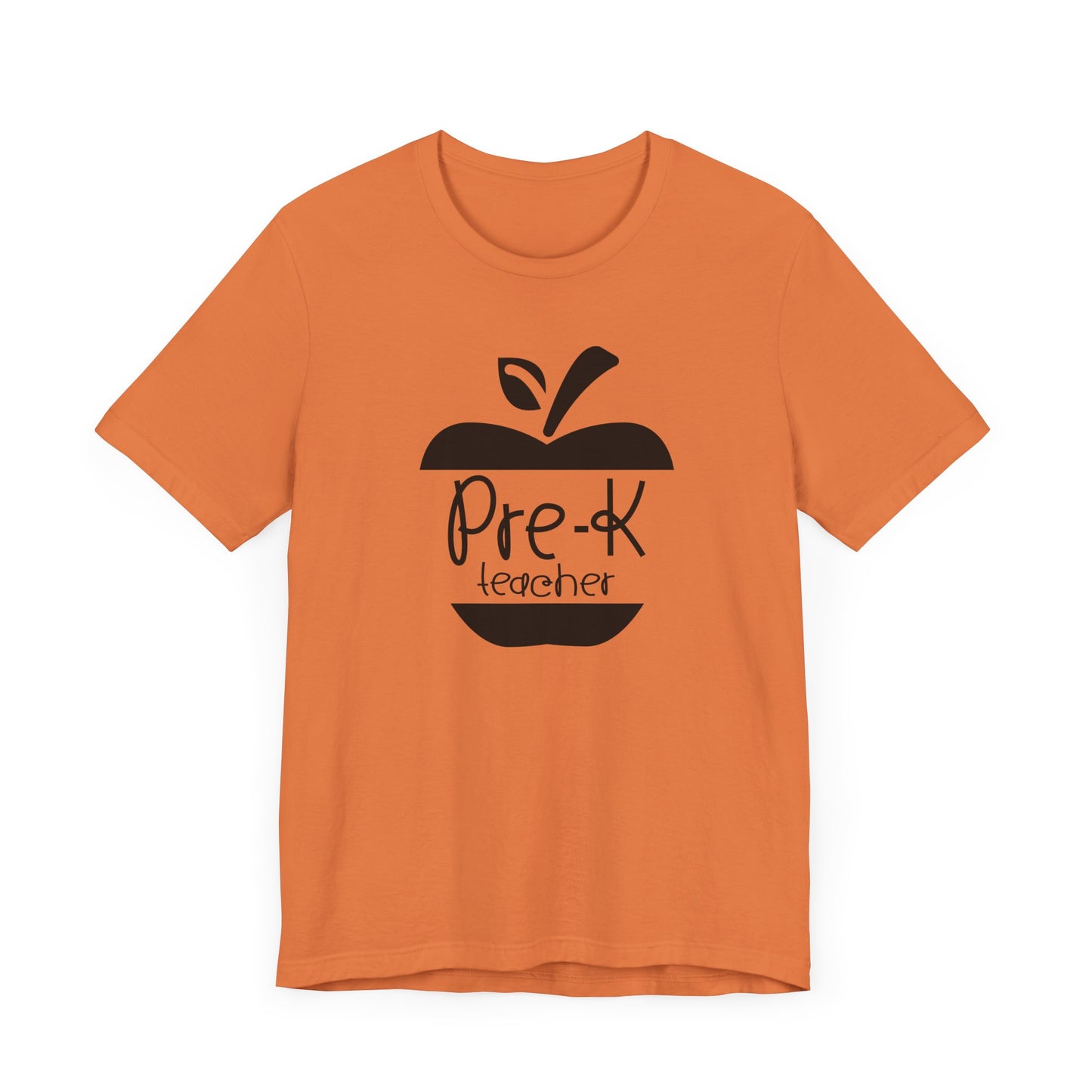 Custom Unisex Pre-K Teacher Apple T-Shirt