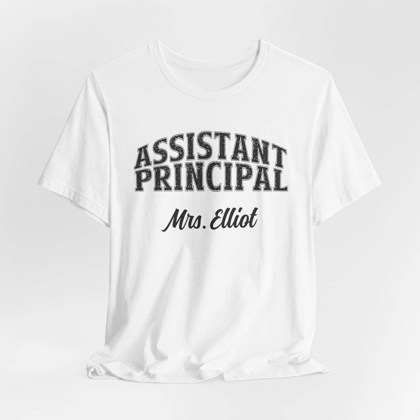 Custom Unisex Assistant Principal Teacher T-Shirt