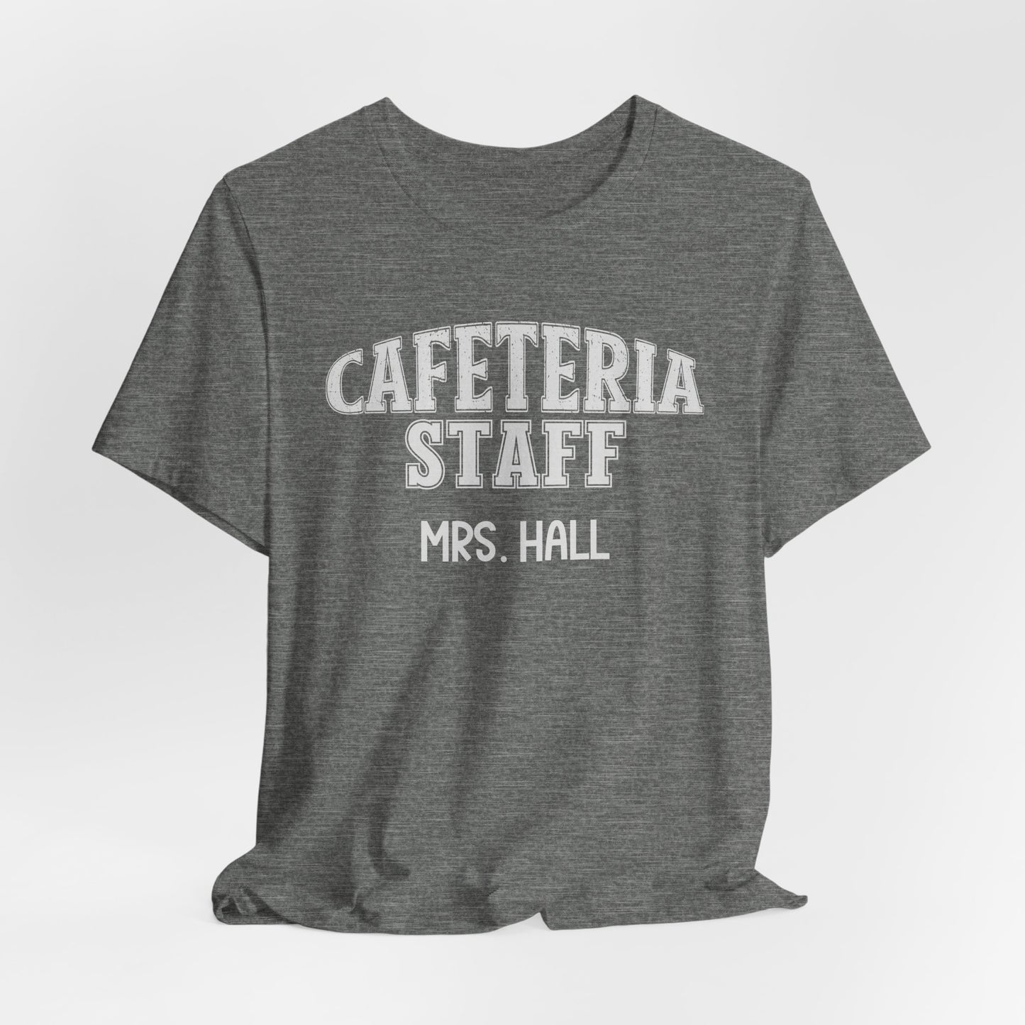 Custom Unisex Cafeteria Staff T-Shirt