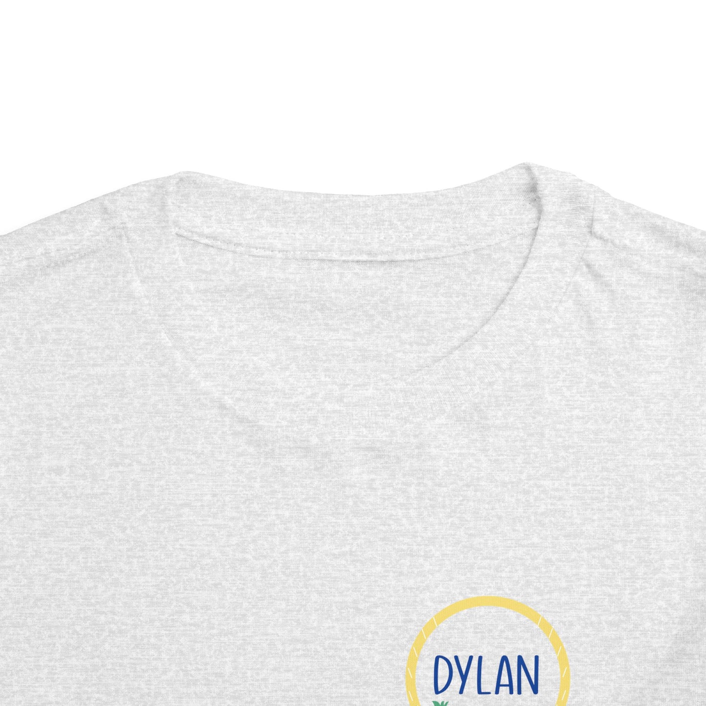 Custom Pineapple Circle Toddler T-Shirt