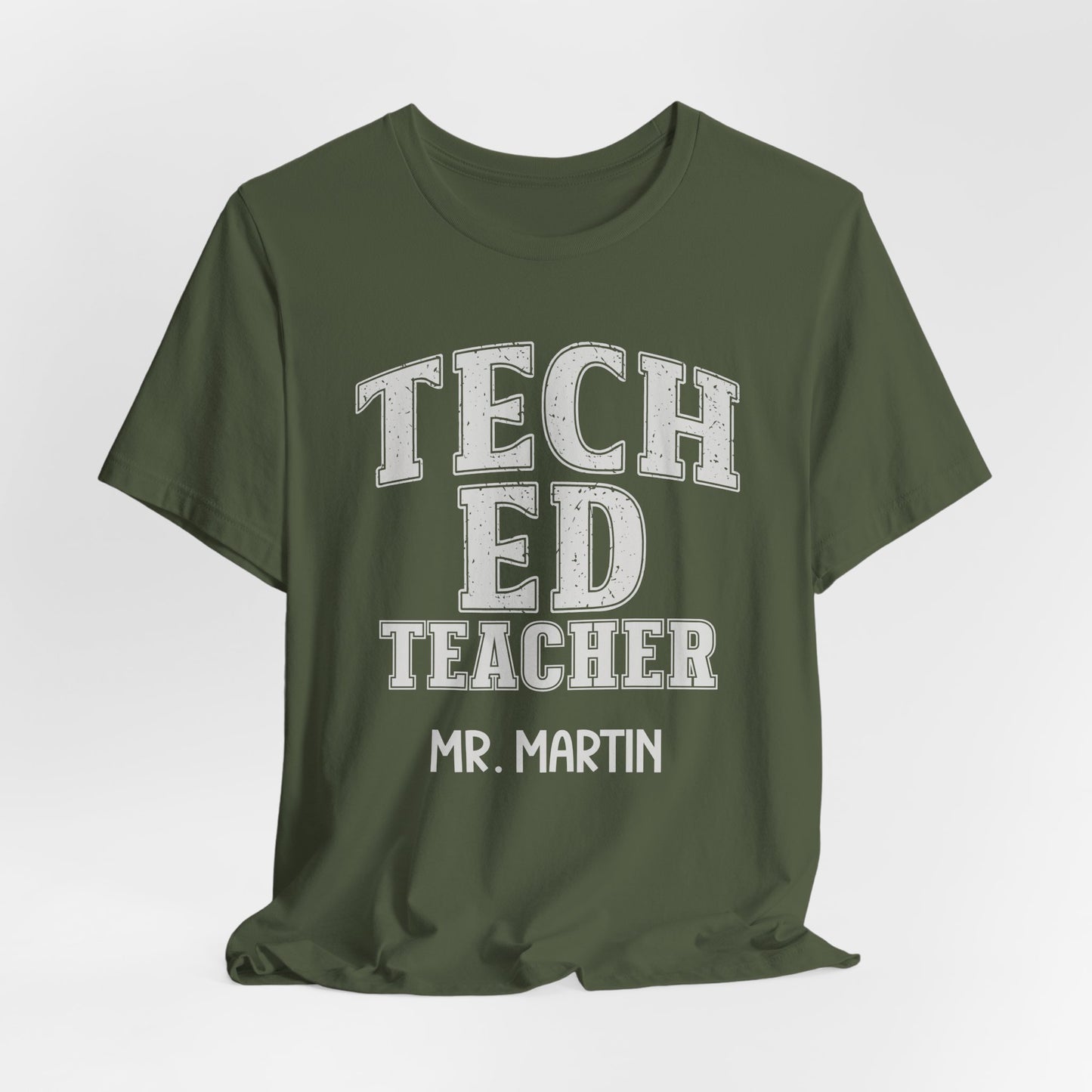 Custom Unisex Tech Ed Teacher T-Shirt