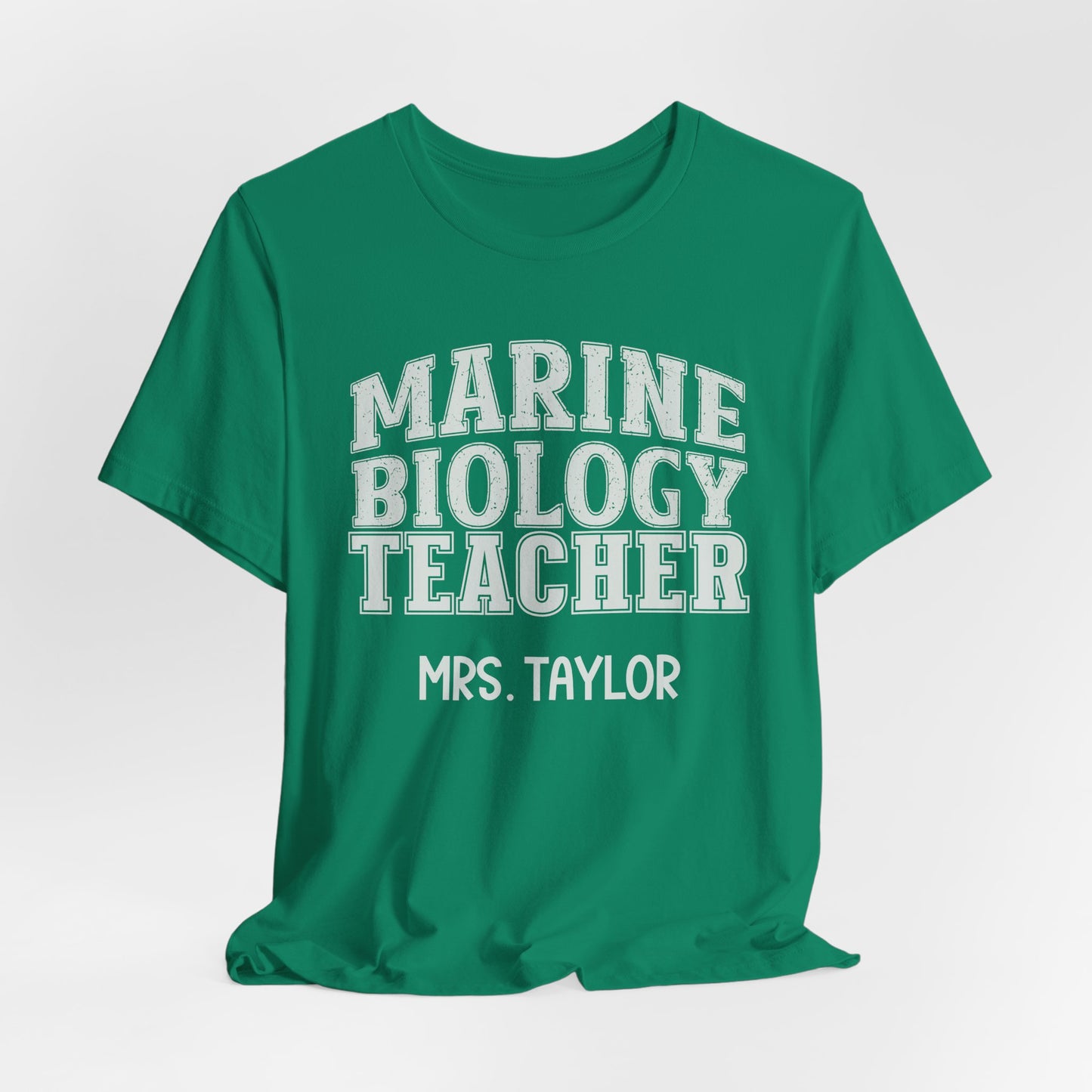 Custom Unisex Marine Biology Teacher T-Shirt
