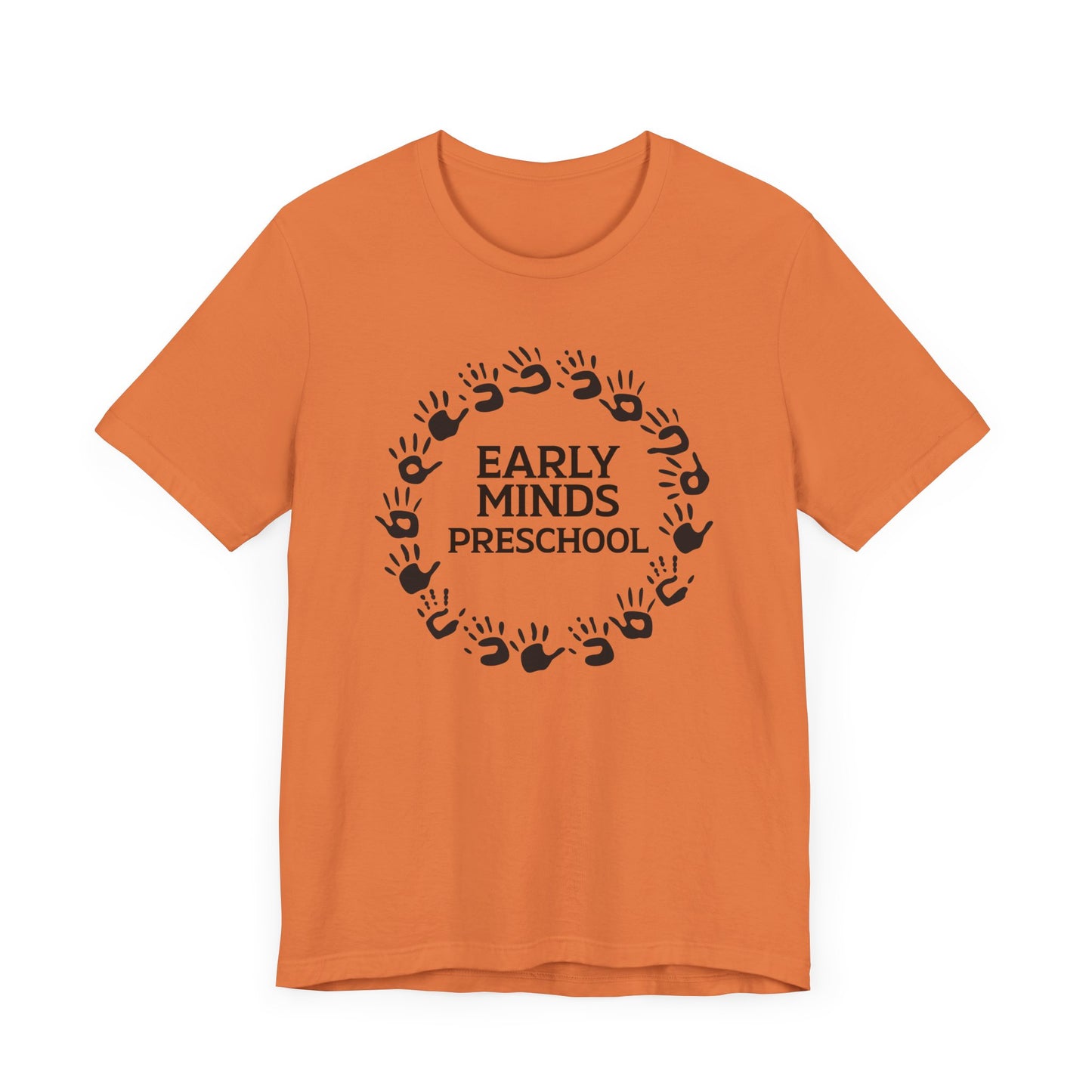 Custom Unisex Circle Handprint T-Shirt