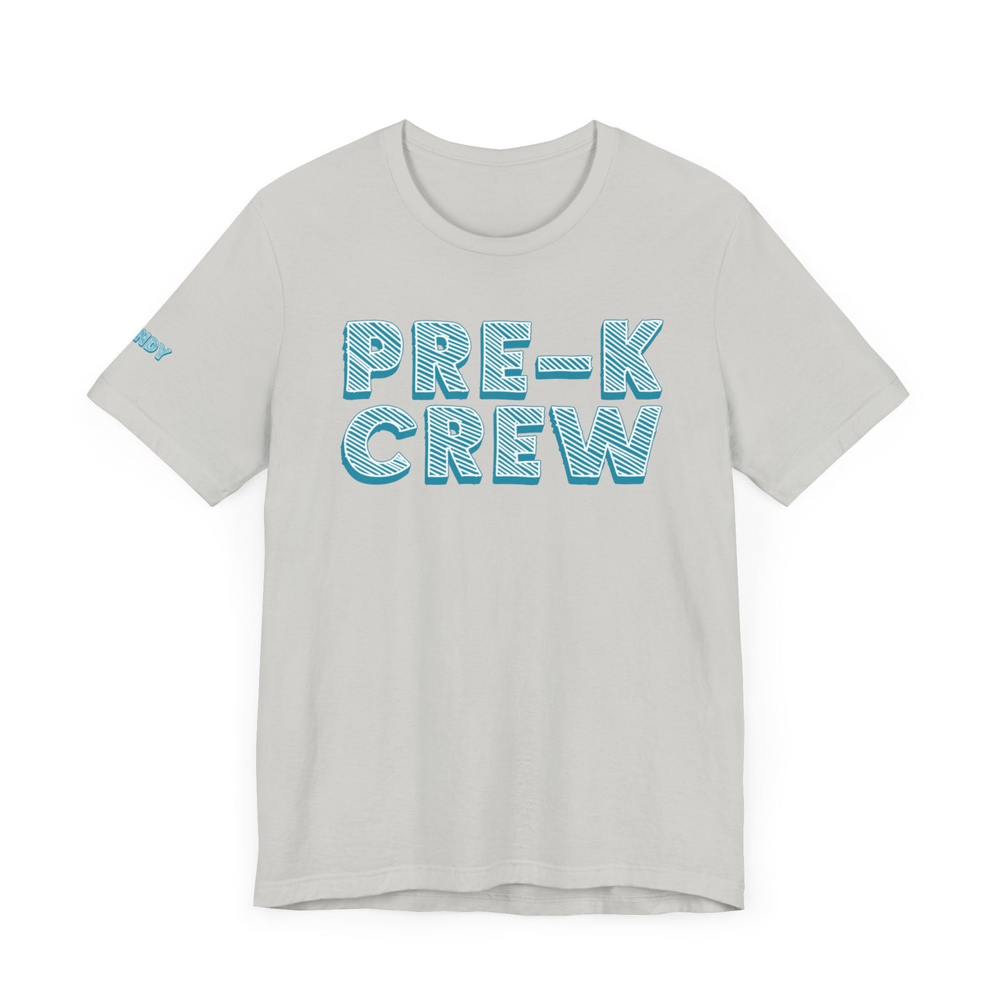 Custom Unisex Crossed Out Pre-K Crew T-Shirt