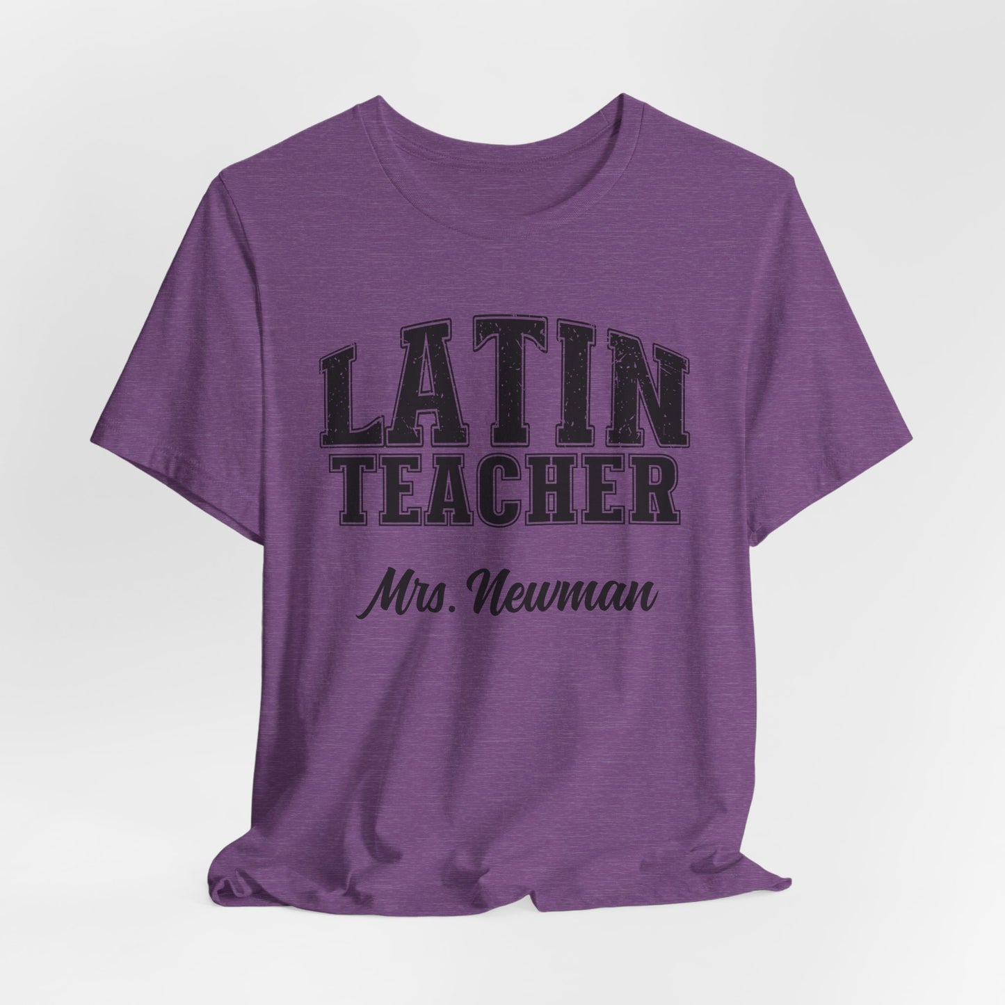 Custom Unisex Latin Teacher T-Shirt