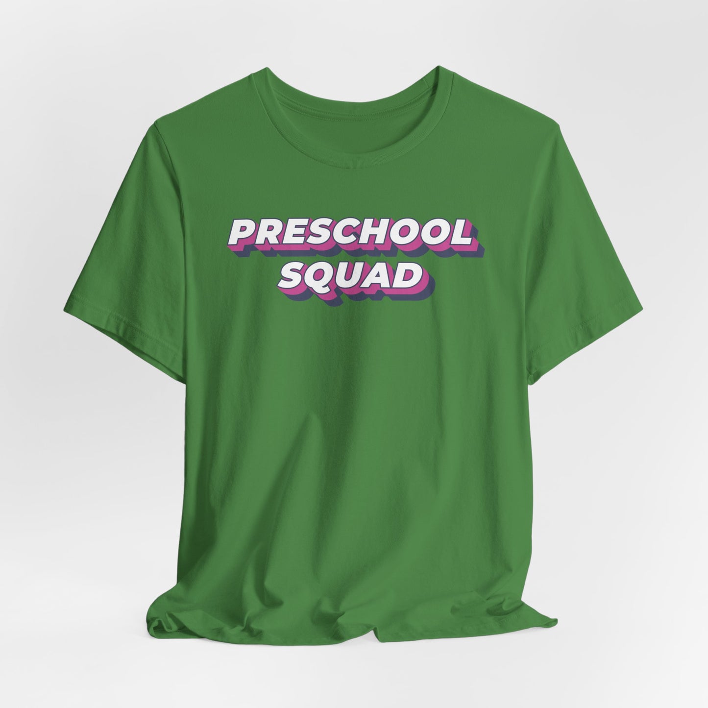 Custom Unisex Layered Preschool Squad T-Shirt