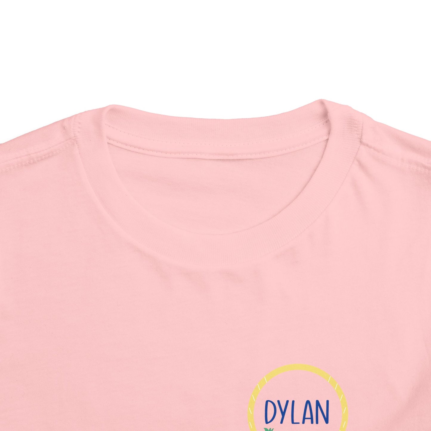 Custom Pineapple Circle Toddler T-Shirt