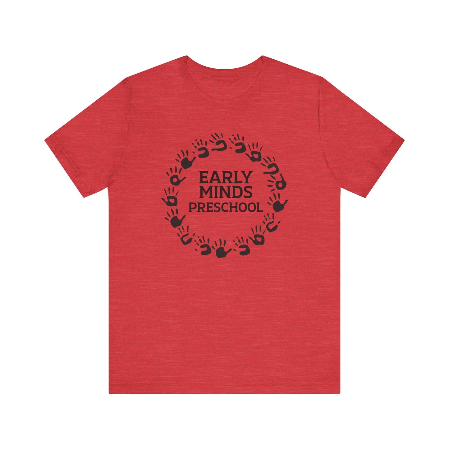 Custom Unisex Circle Handprint T-Shirt