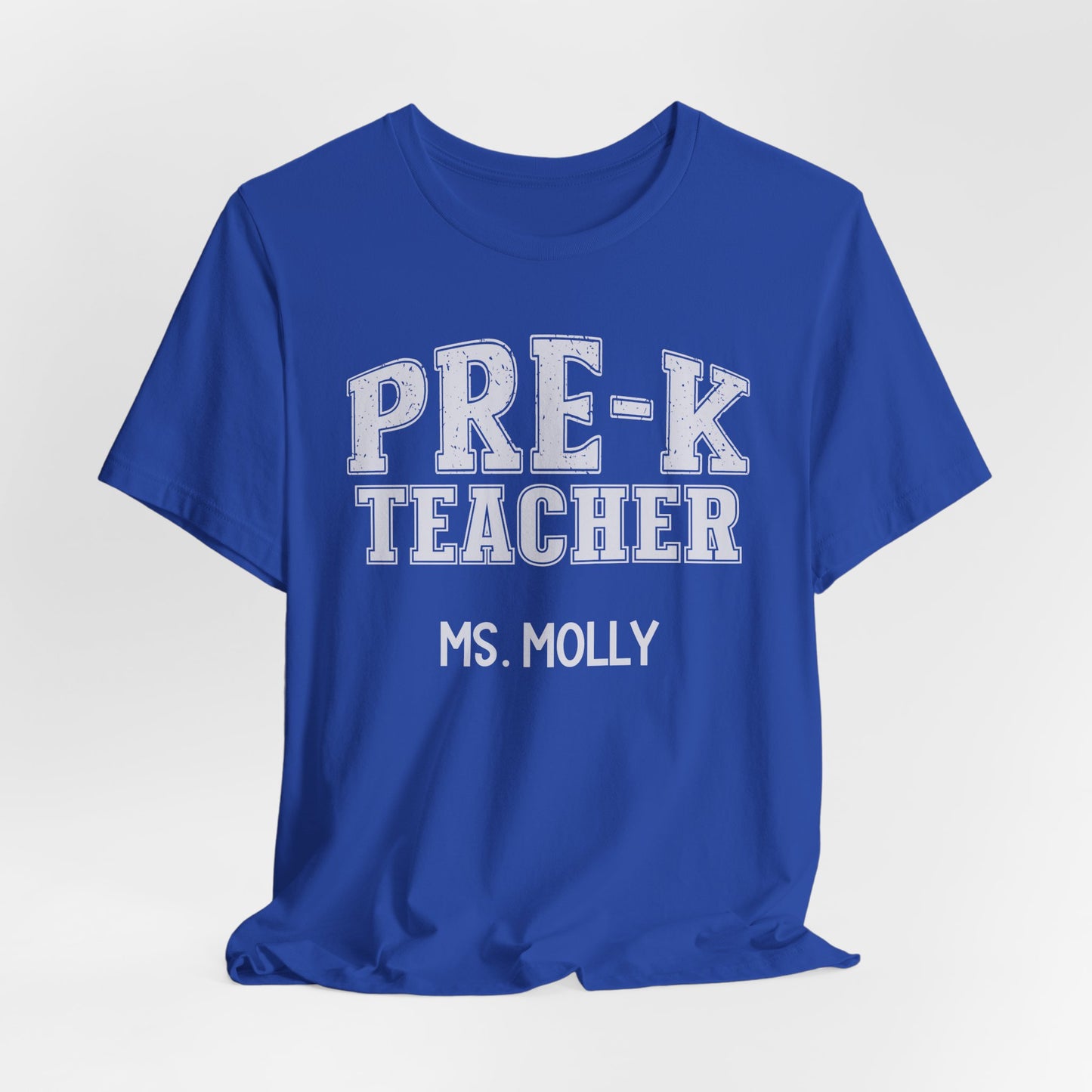 Custom Unisex Pre-K Teacher T-Shirt